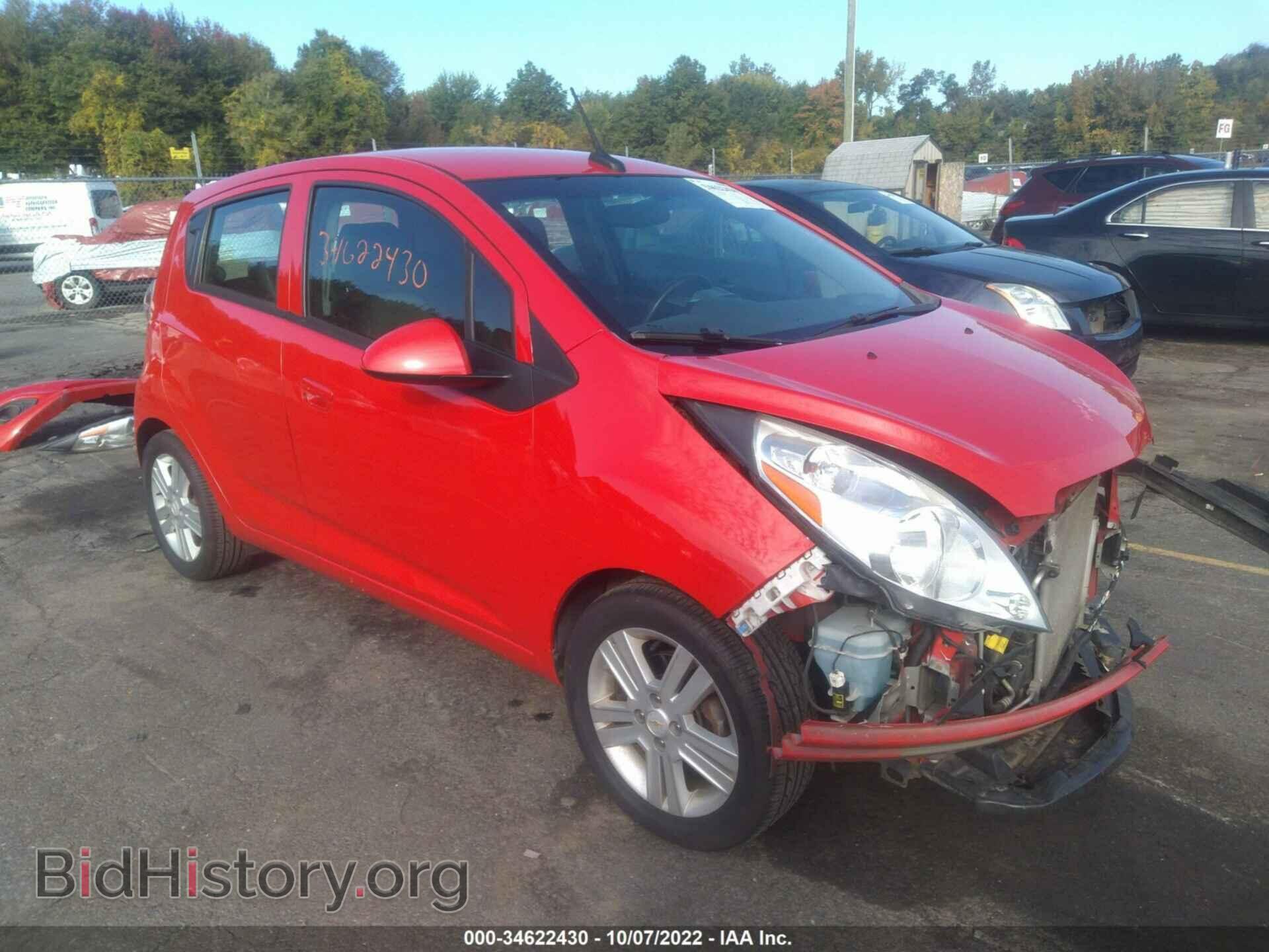 Photo KL8CB6S97EC490165 - CHEVROLET SPARK 2014