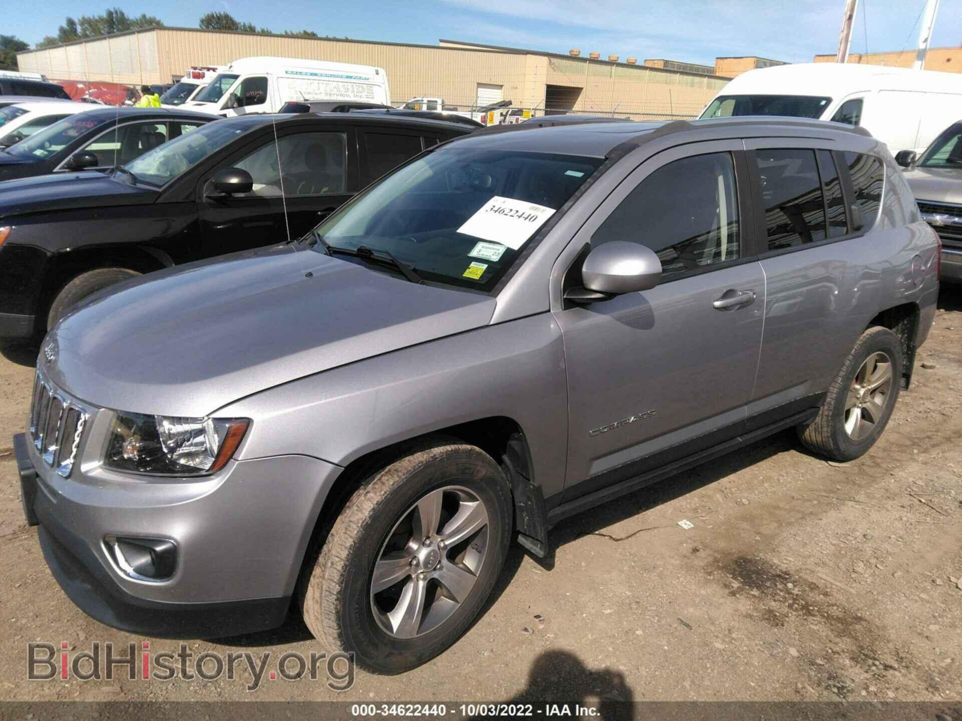 2016 JEEP COMPASS - VIN: 1C4NJDEB5GD746449 - Фото 2