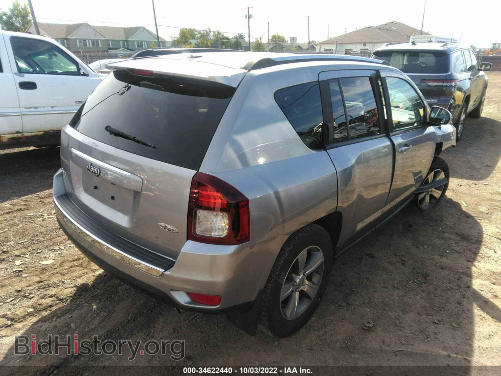 2016 JEEP COMPASS - VIN: 1C4NJDEB5GD746449 - Фото 4