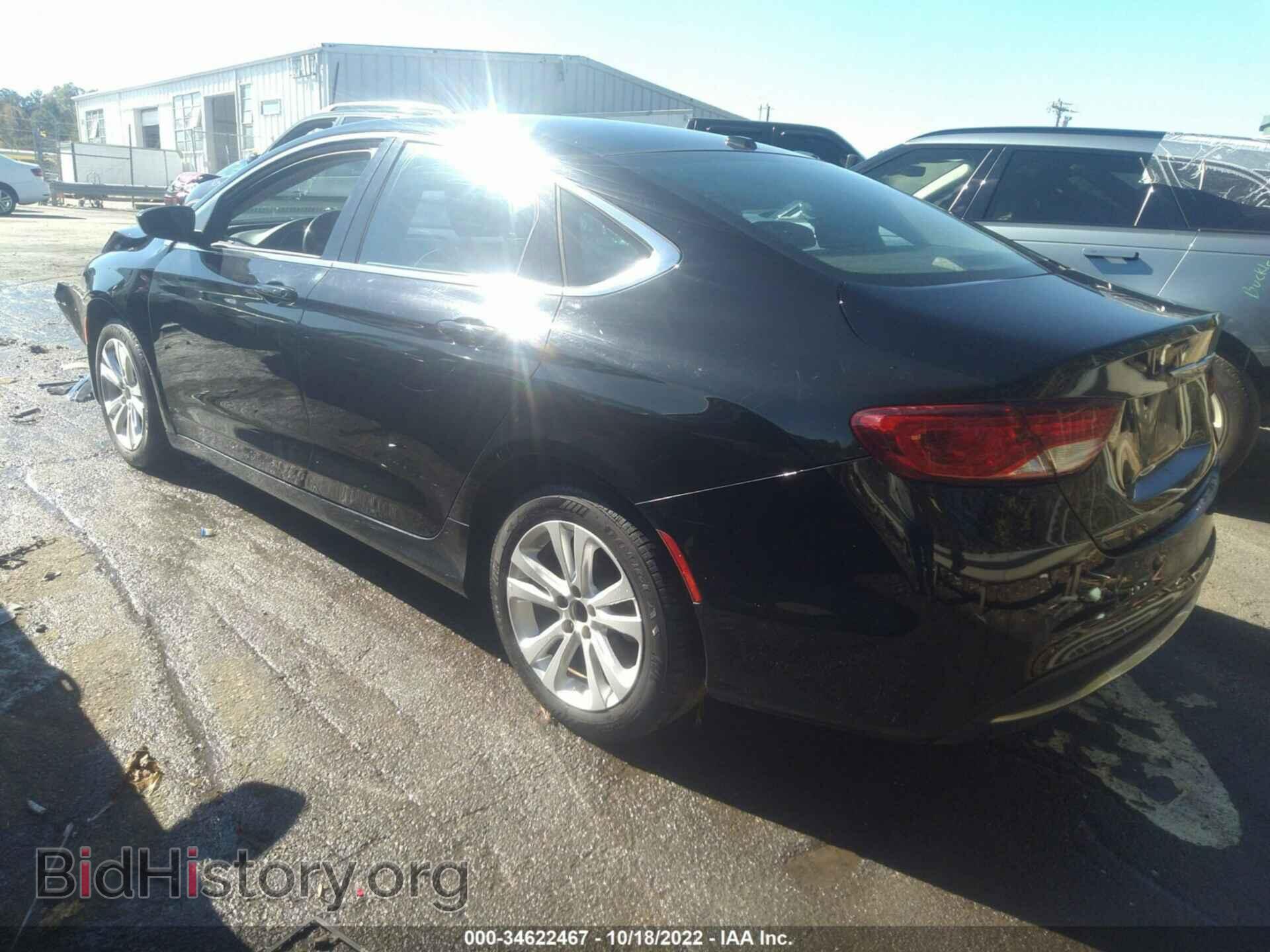 2015 CHRYSLER 200 - VIN: 1C3CCCABXFN665834 - Фото 3