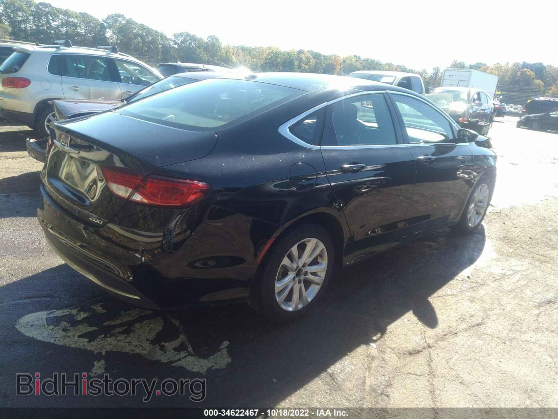 2015 CHRYSLER 200 - VIN: 1C3CCCABXFN665834 - Фото 4