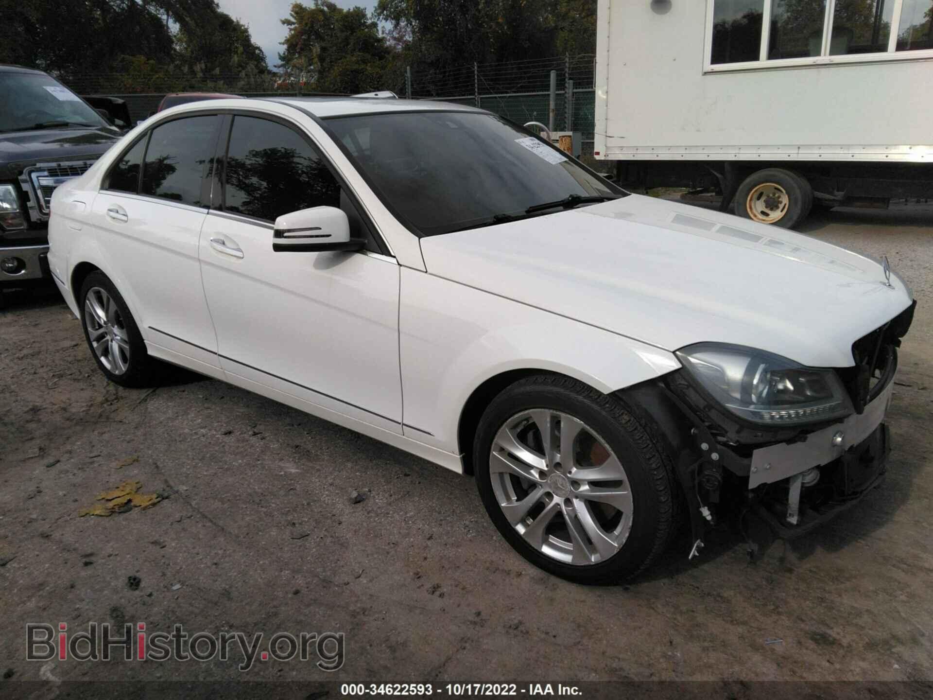 Photo WDDGF8AB7DR282964 - MERCEDES-BENZ C-CLASS 2013
