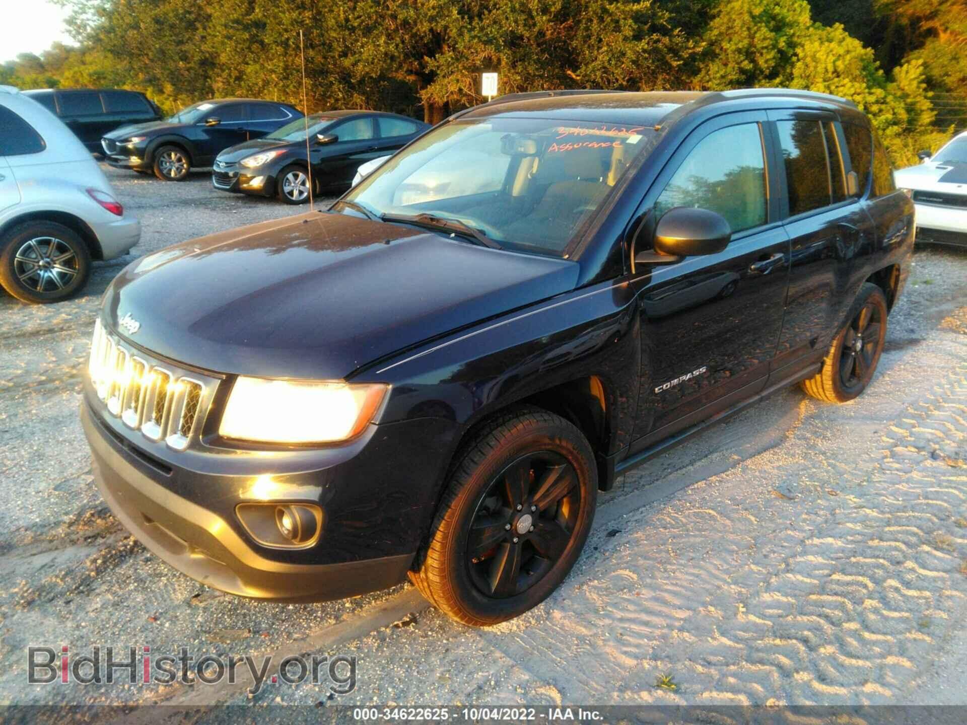 2016 JEEP COMPASS - VIN: 1C4NJCBA3GD611265 - Фото 2