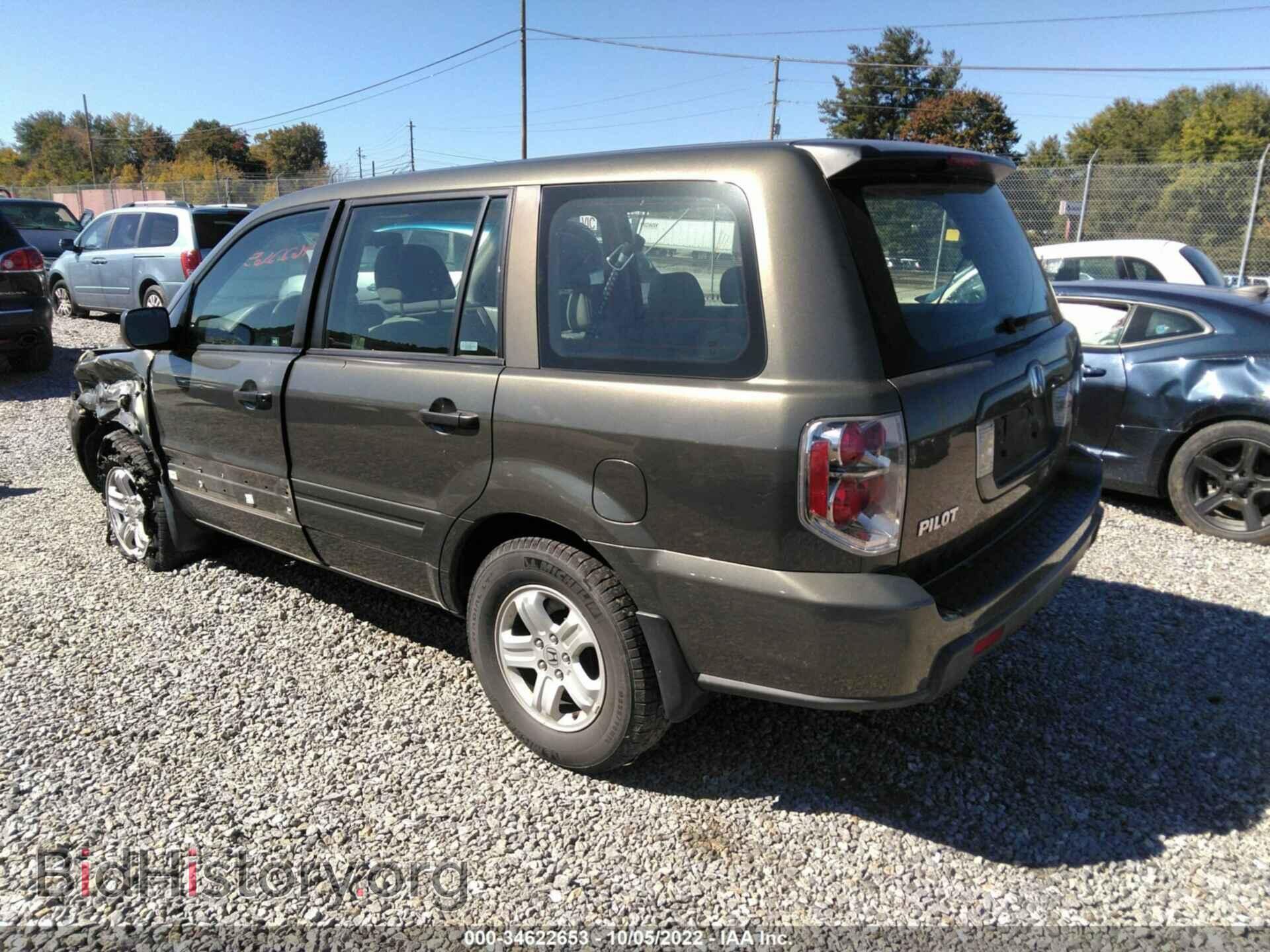 2006 HONDA PILOT - VIN: 5FNYF28106B009978 - Фото 3