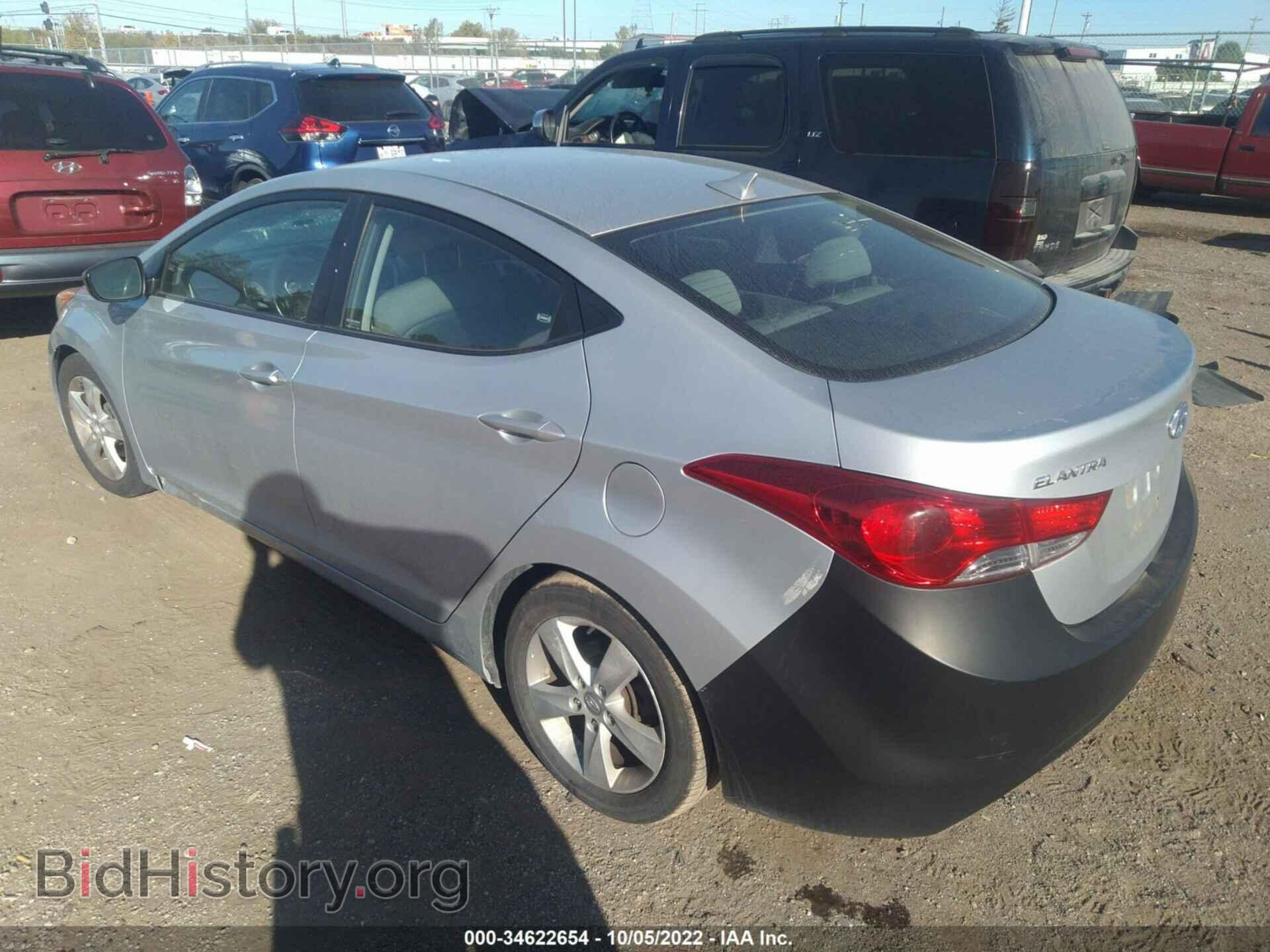 2012 HYUNDAI ELANTRA - VIN: 5NPDH4AE4CH065002 - Фото 3