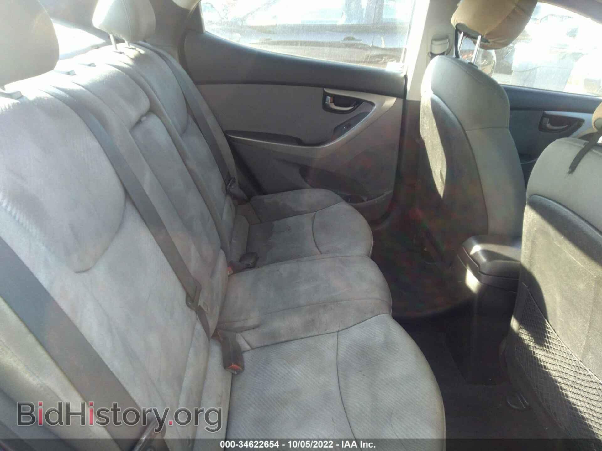 2012 HYUNDAI ELANTRA - VIN: 5NPDH4AE4CH065002 - Фото 8