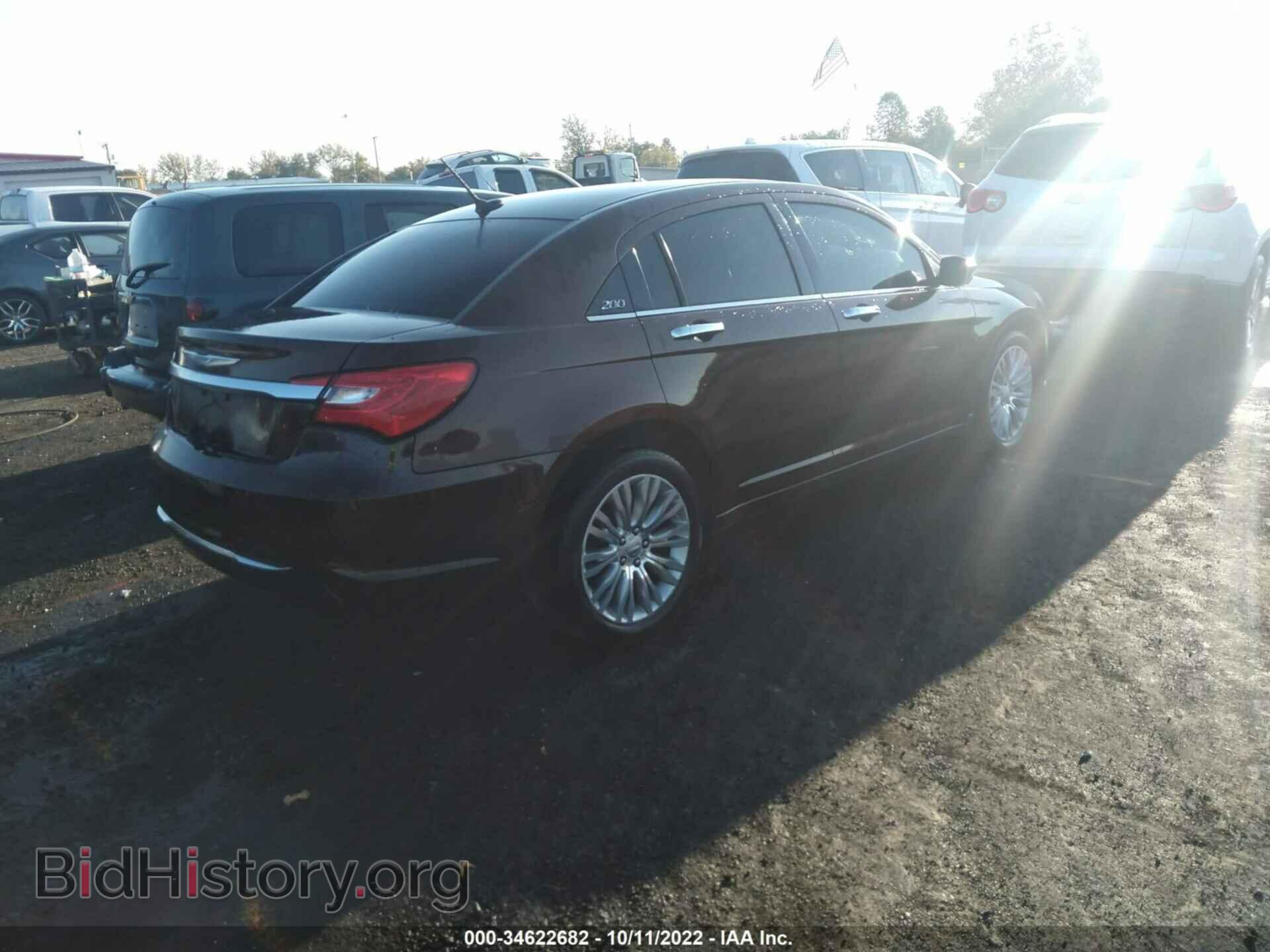 2012 CHRYSLER 200 - VIN: 1C3CCBCB4CN308491 - Фото 4