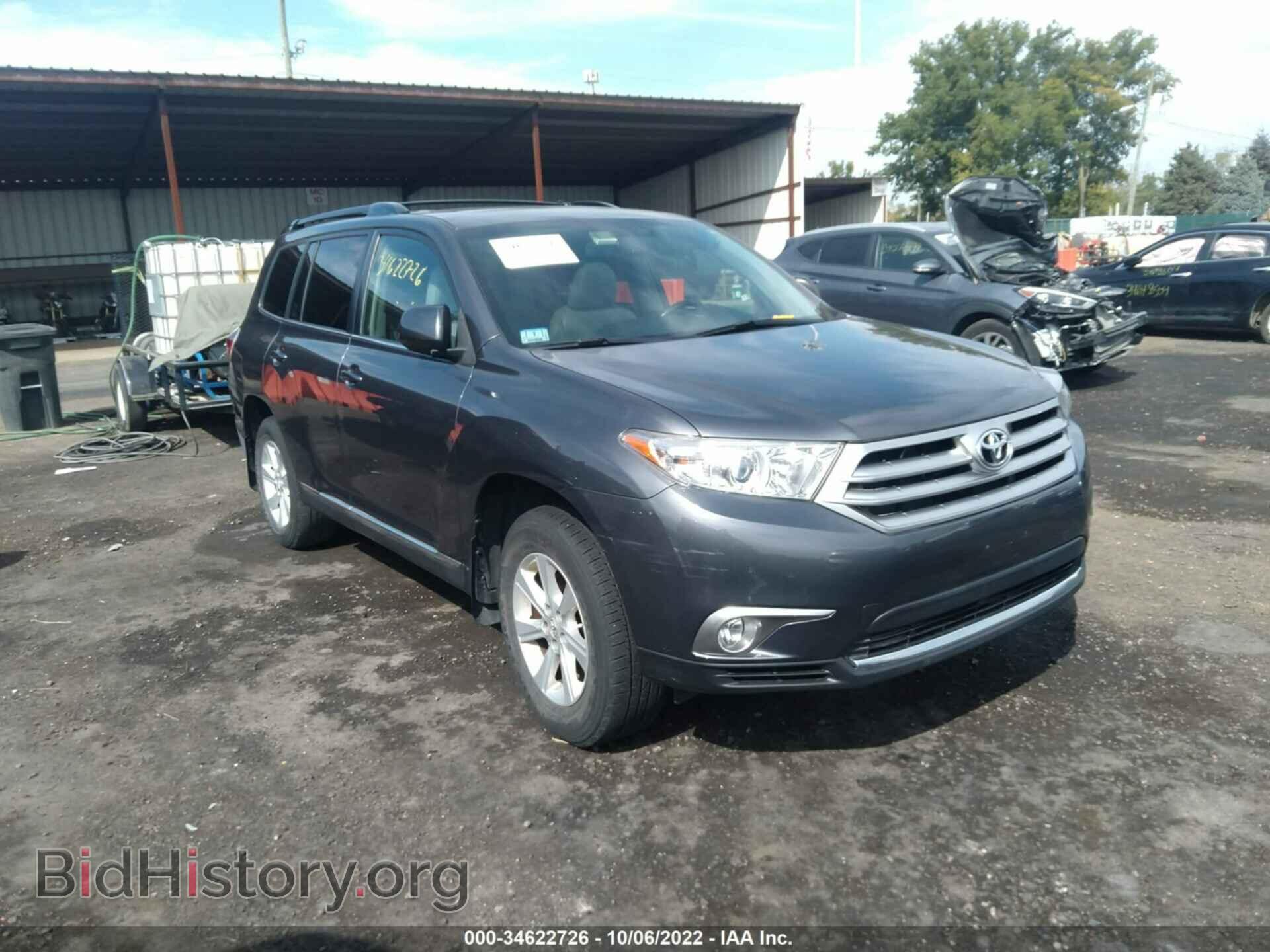 Фотография 5TDBK3EH8CS117586 - TOYOTA HIGHLANDER 2012