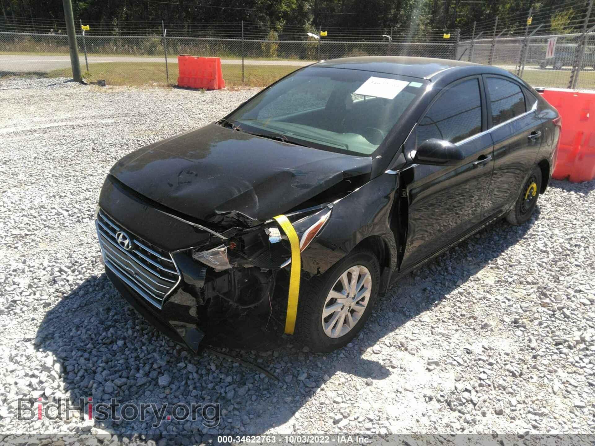 2019 HYUNDAI ACCENT - VIN: 3KPC24A34KE066973 - Фото 2