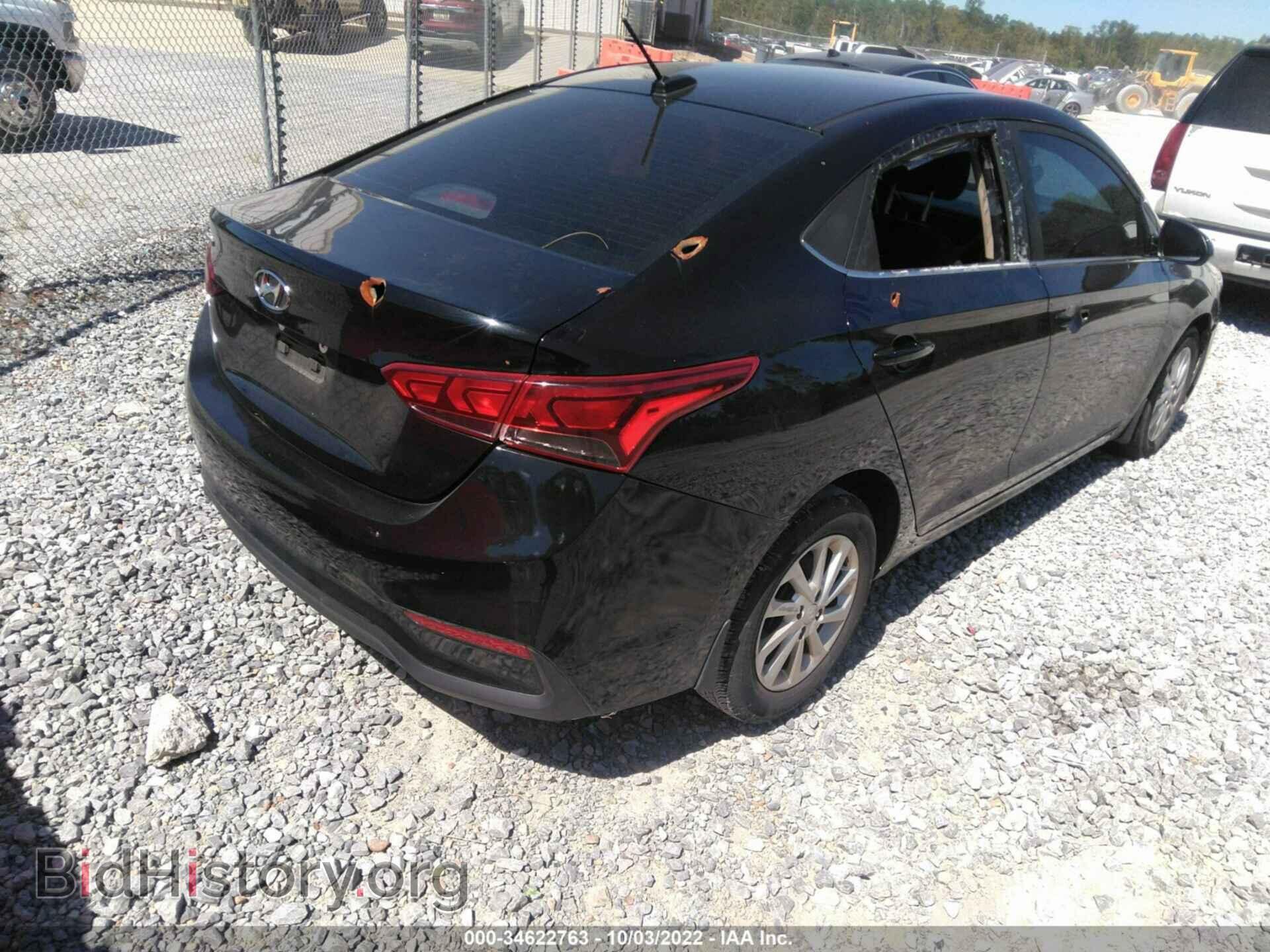 2019 HYUNDAI ACCENT - VIN: 3KPC24A34KE066973 - Фото 4