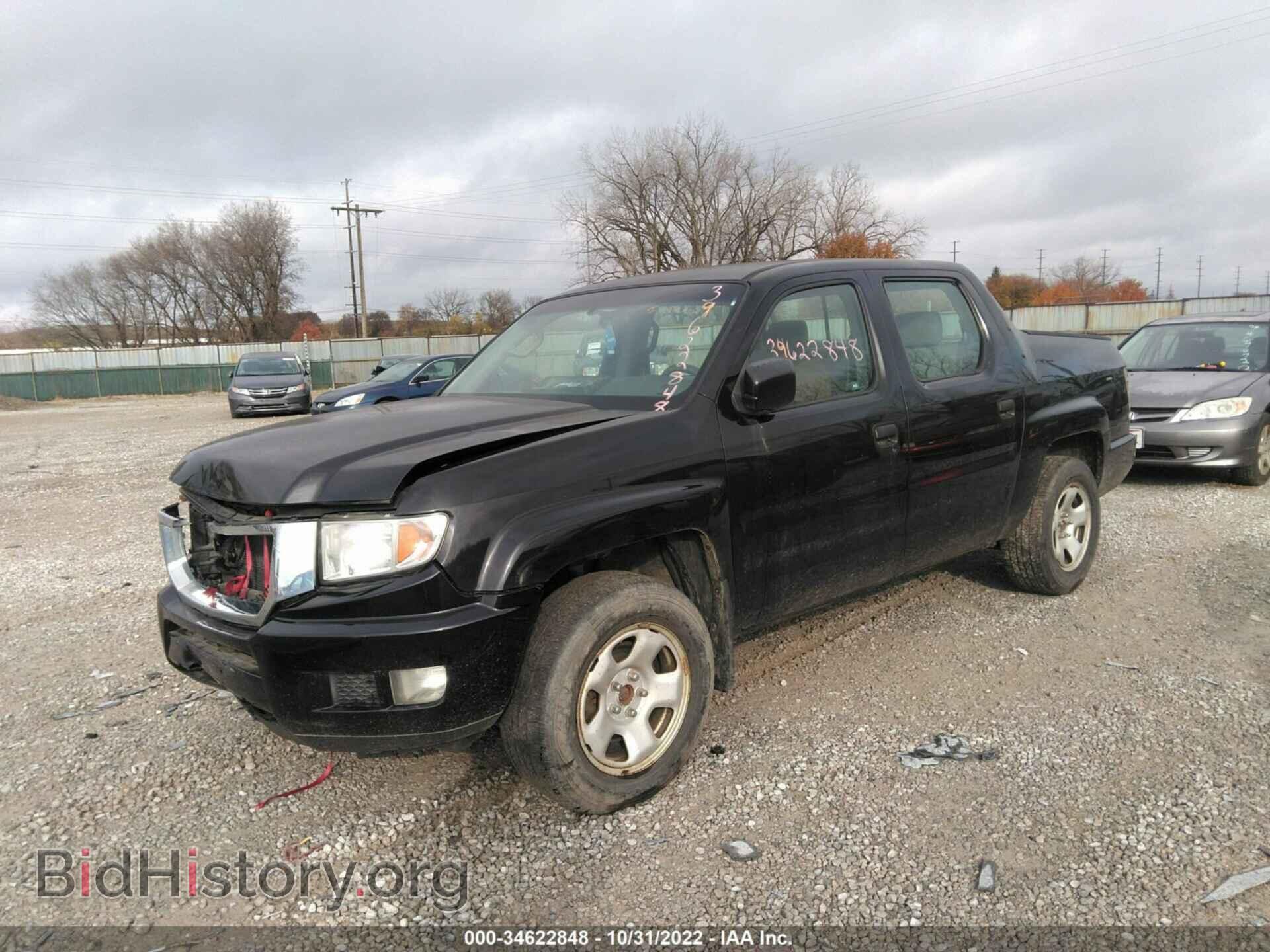 2010 HONDA RIDGELINE - VIN: 5FPYK1F21AB002331 - Фото 2