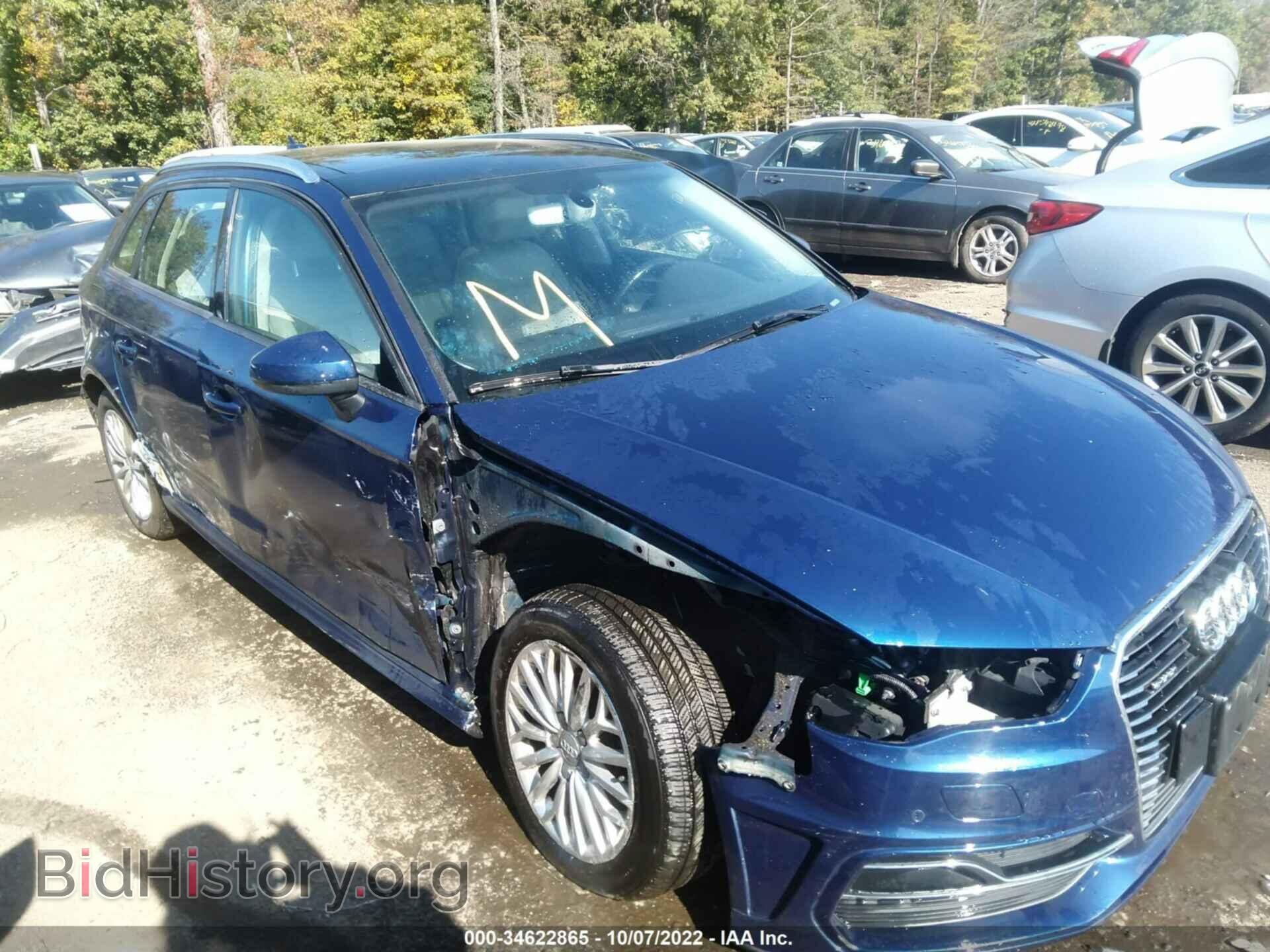 Photo WAUVPBFF7GA085476 - AUDI A3 E-TRON 2016