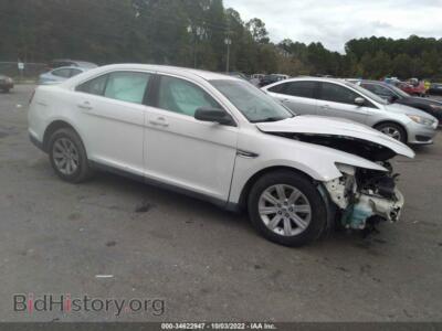 2011 Ford TAURUS SE, белый — VIN 1FAHP2DW1BG155486, IAAI