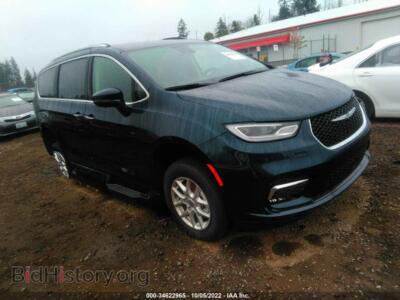 2021 Chrysler PACIFICA Touring L, blue — VIN 2C4RC1BG1MR589716, IAAI
