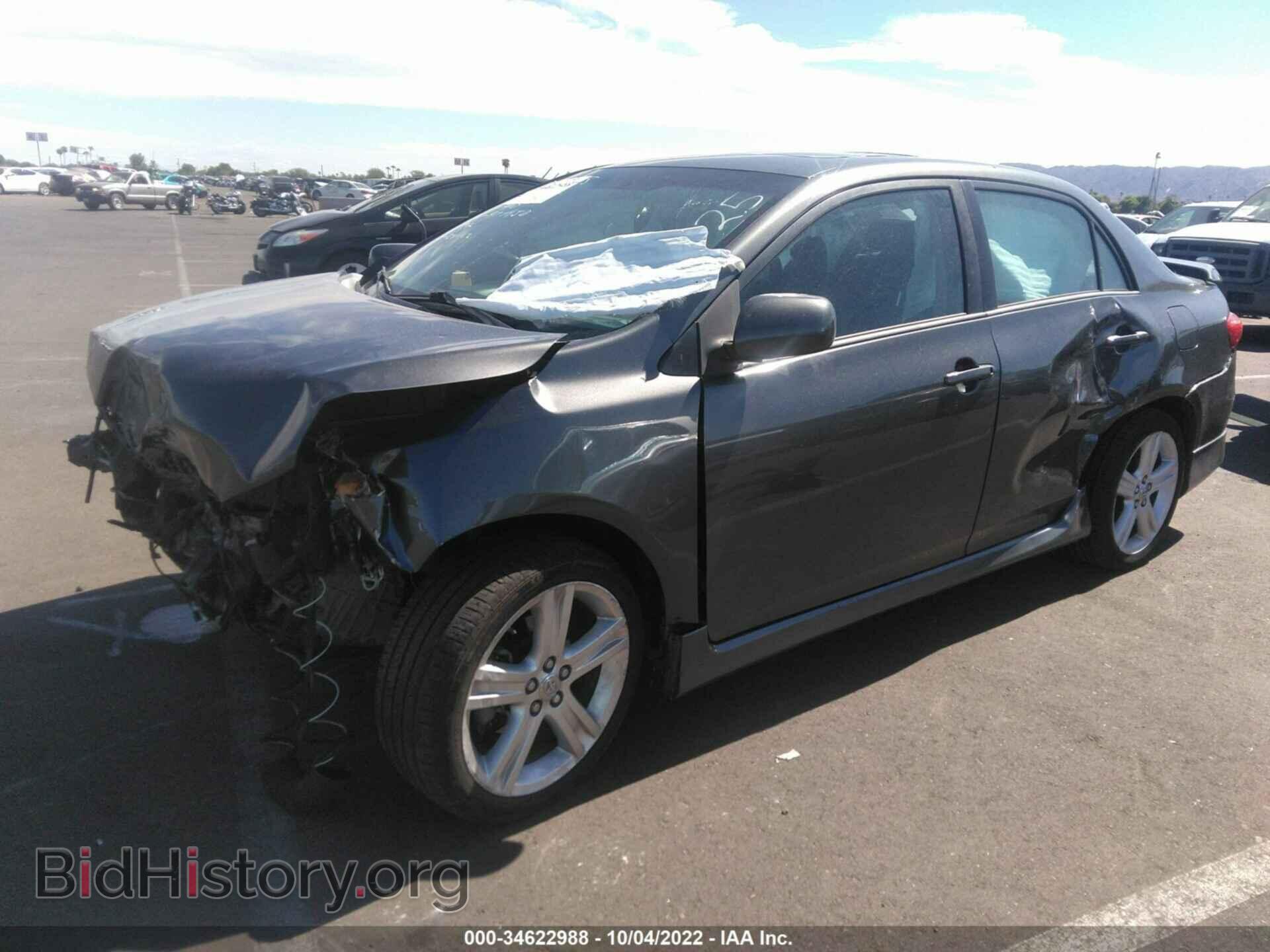 2013 TOYOTA COROLLA - VIN: 2T1BU4EE7DC977950 - Фото 2