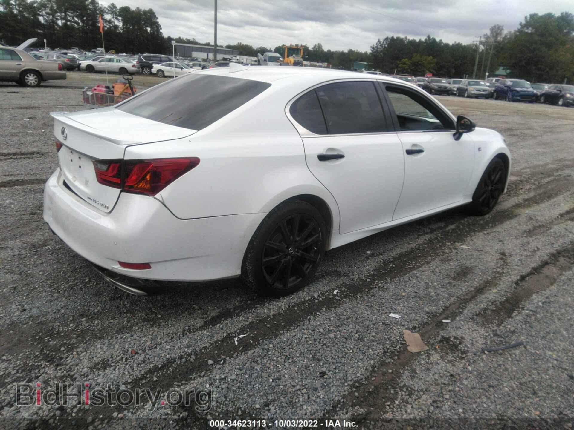 2015 LEXUS GS 350 - VIN: JTHCE1BL0FA003137 - Фото 4