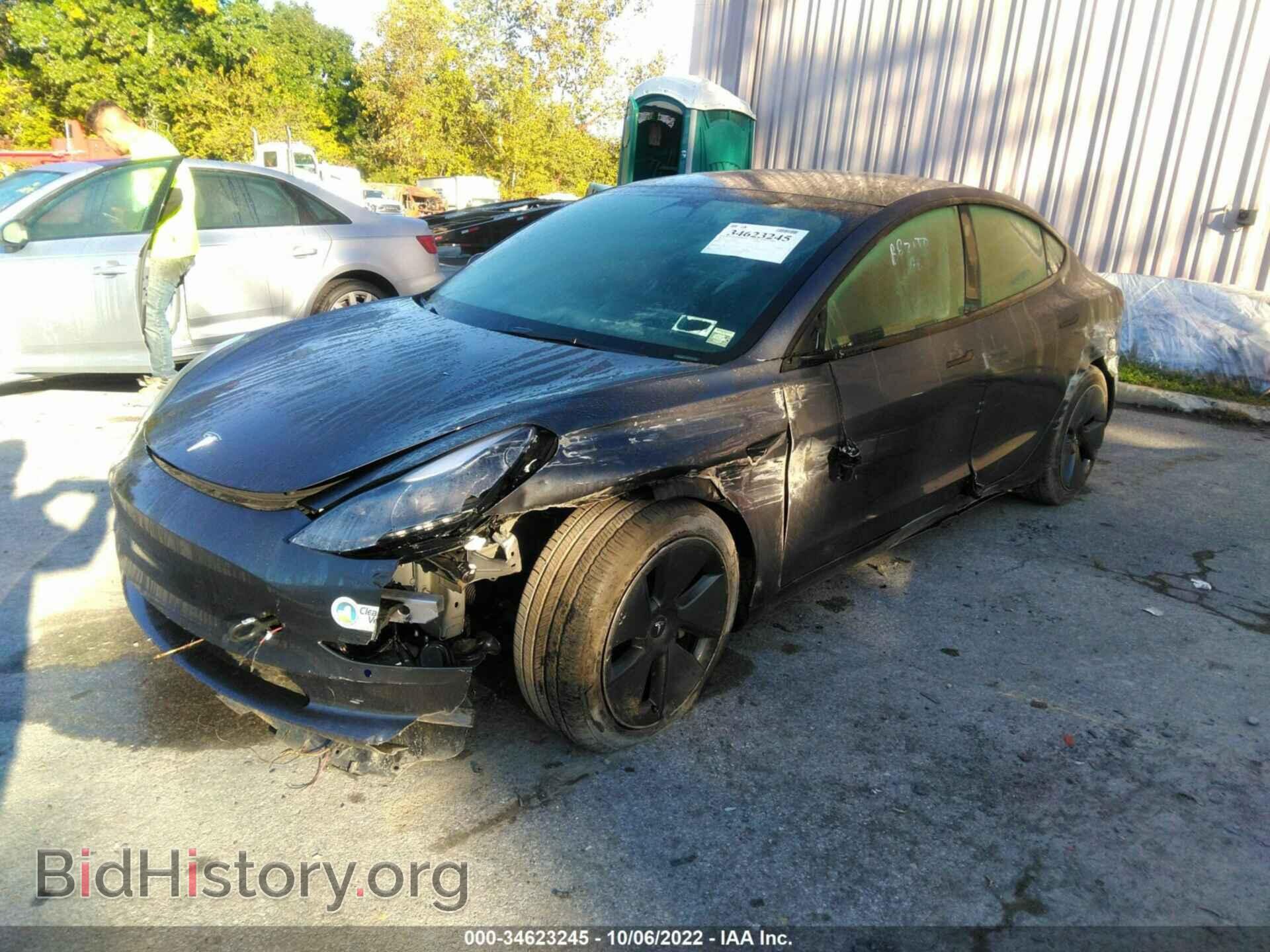 2022 TESLA MODEL 3 - VIN: 5YJ3E1EA7NF108291 - Photo 2