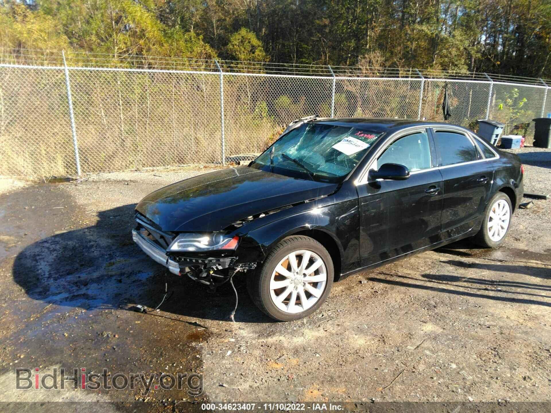 2012 AUDI A4 - VIN: WAUBFAFLXCN009646 - Фото 2