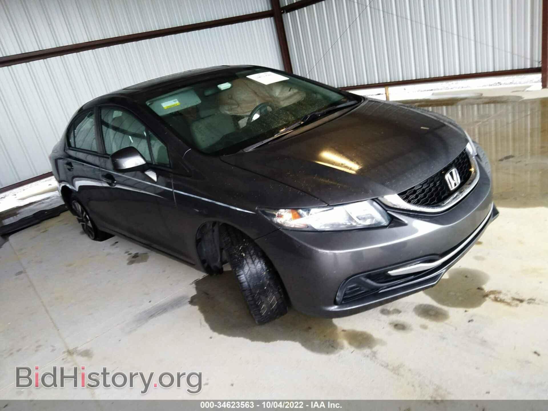 Photo 2HGFB2F8XDH537457 - HONDA CIVIC SDN 2013