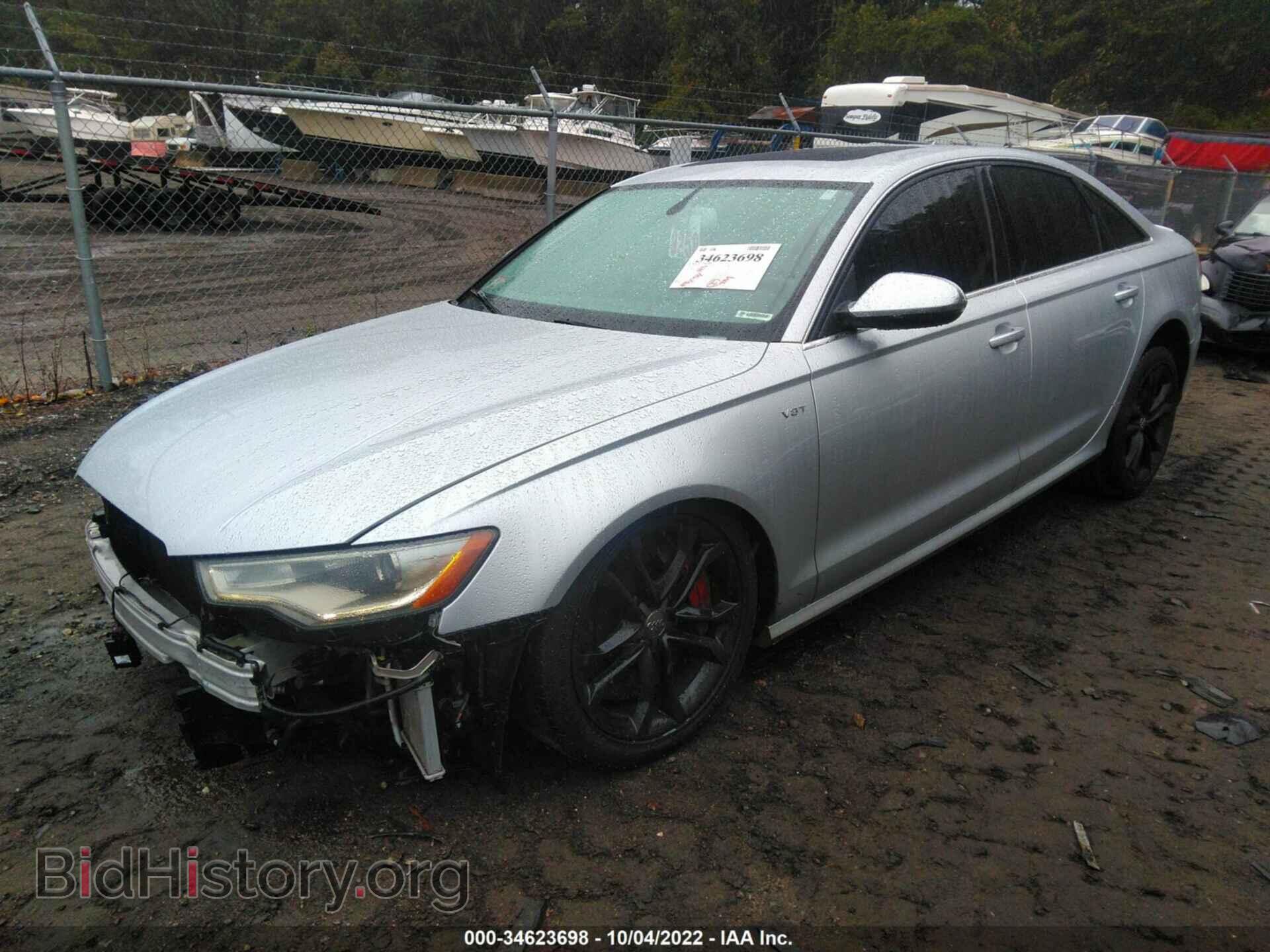 2013 AUDI S6 - VIN: WAUF2BFC7DN145253 - Фото 2