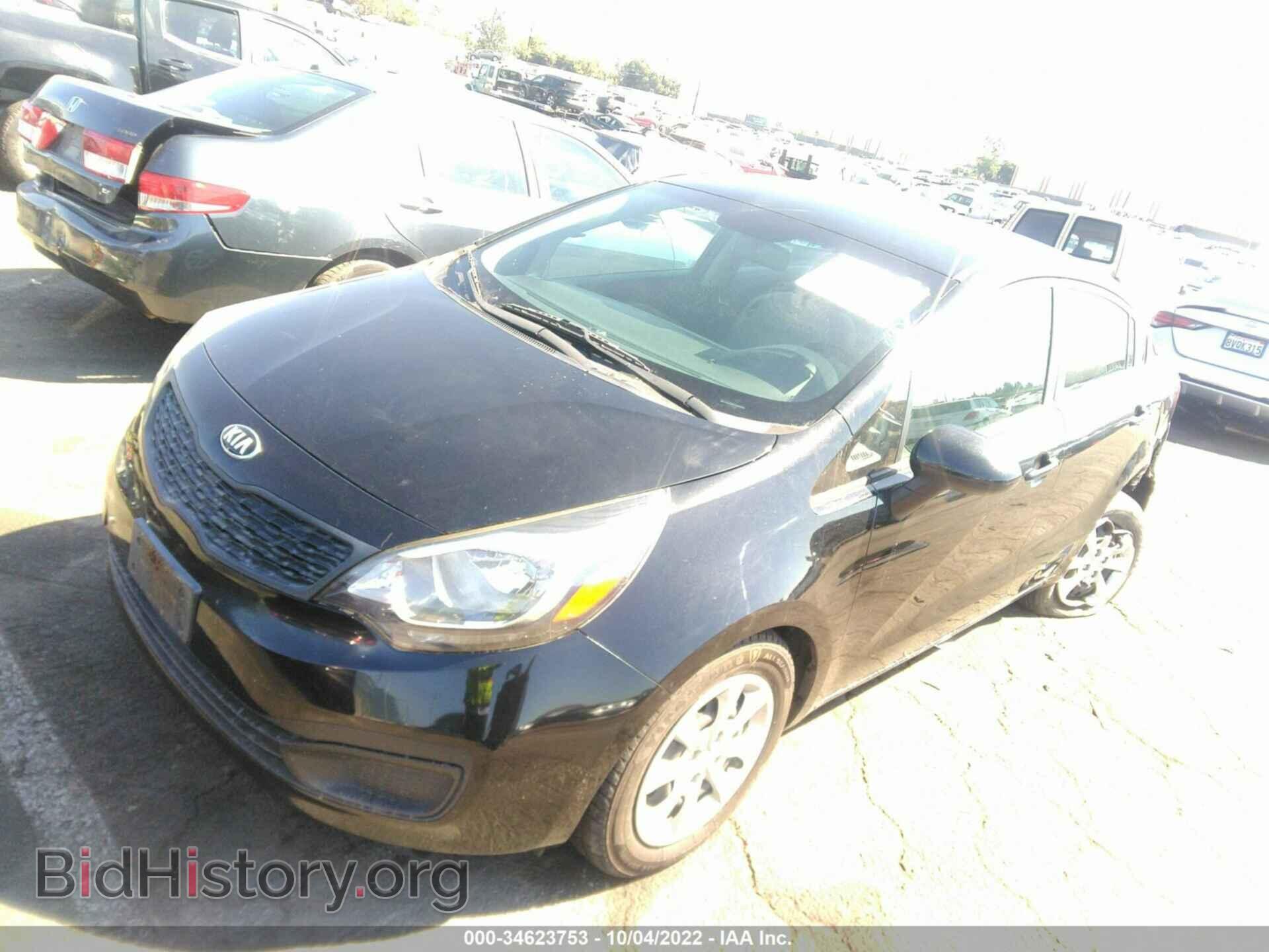 2013 KIA RIO - VIN: KNADM4A37D6288959 - Фото 2