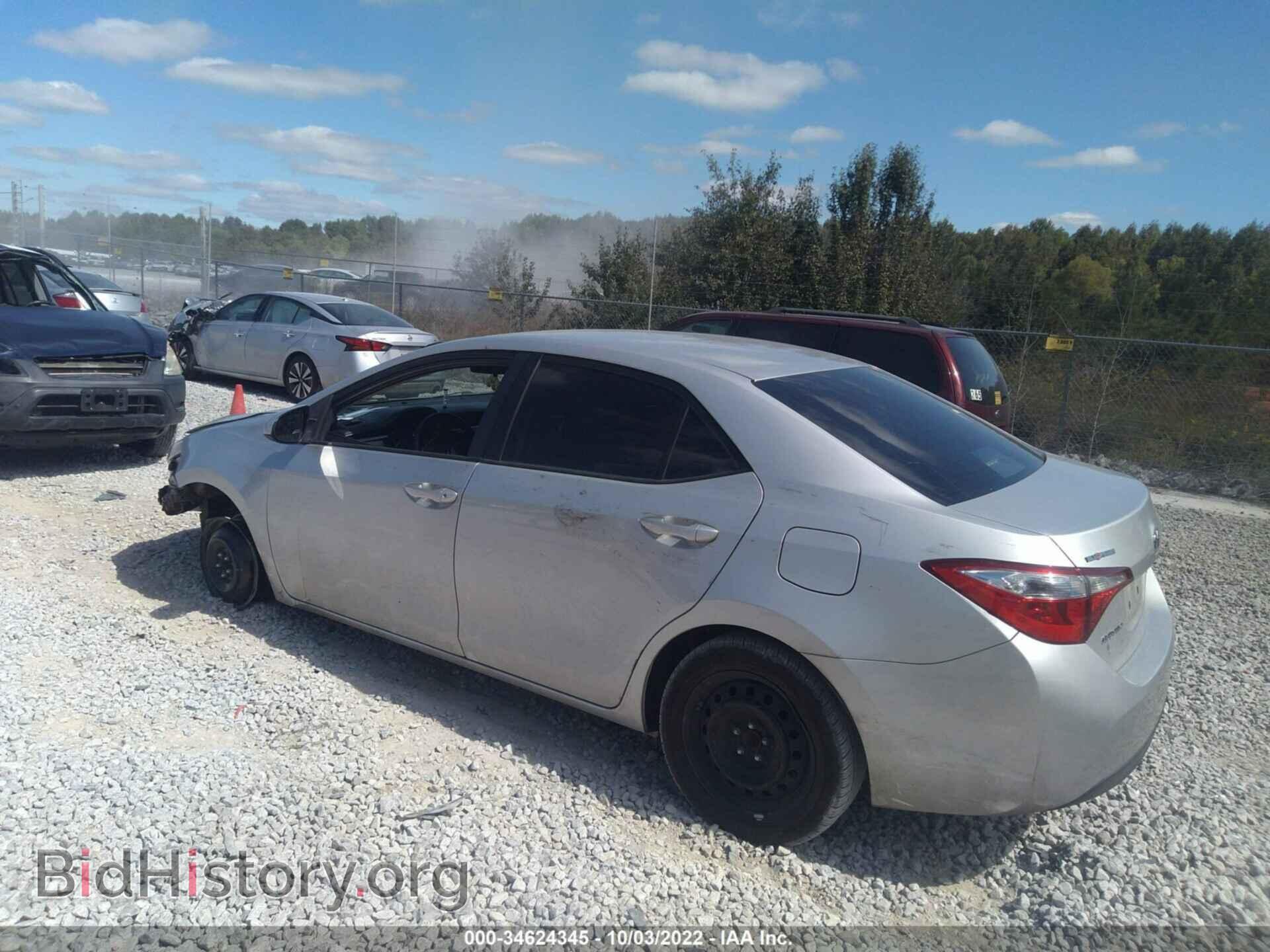 2014 TOYOTA COROLLA - VIN: 2T1BURHE9EC048398 - Фото 3