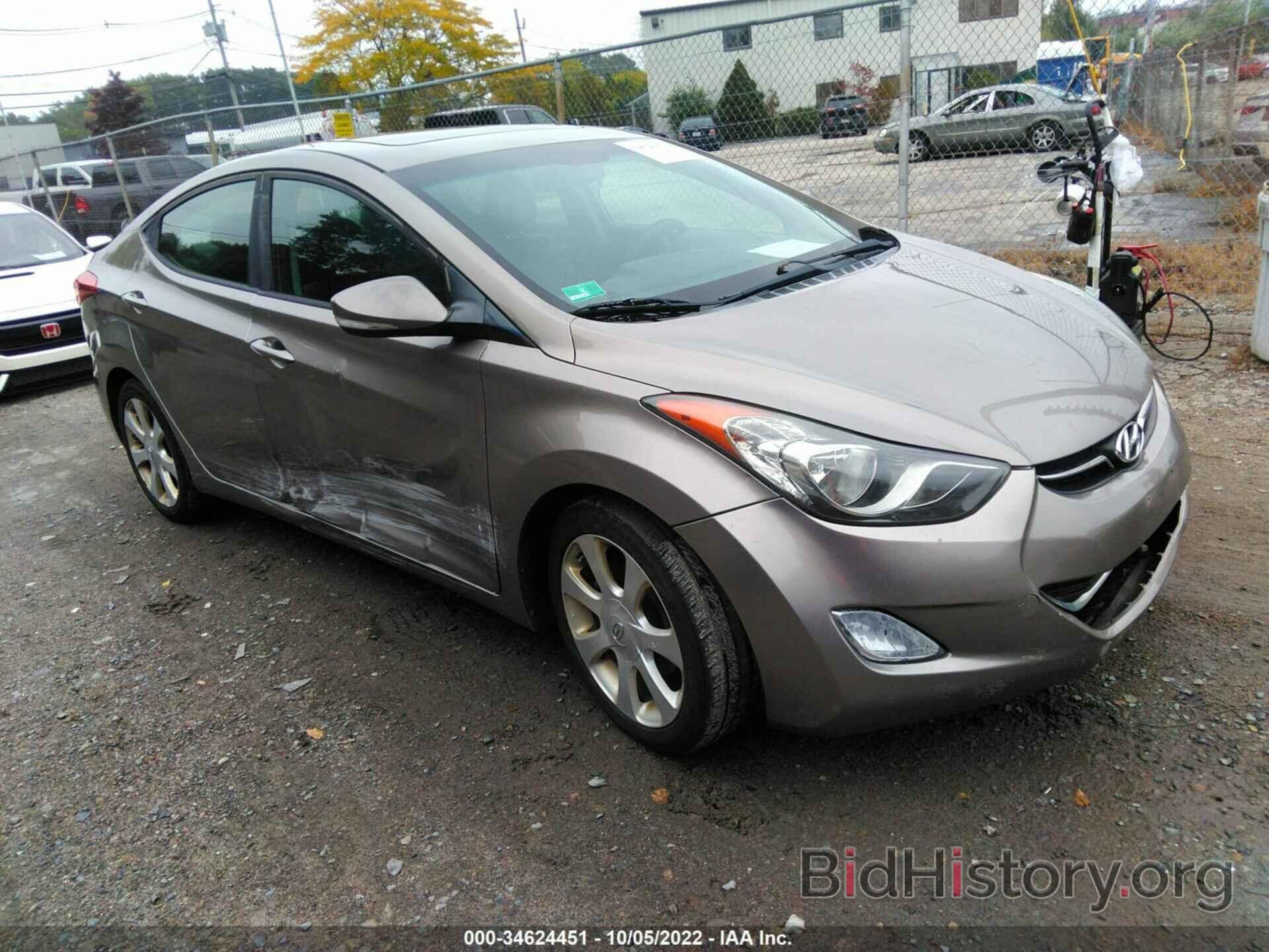 Photo 5NPDH4AE2BH010286 - HYUNDAI ELANTRA 2011