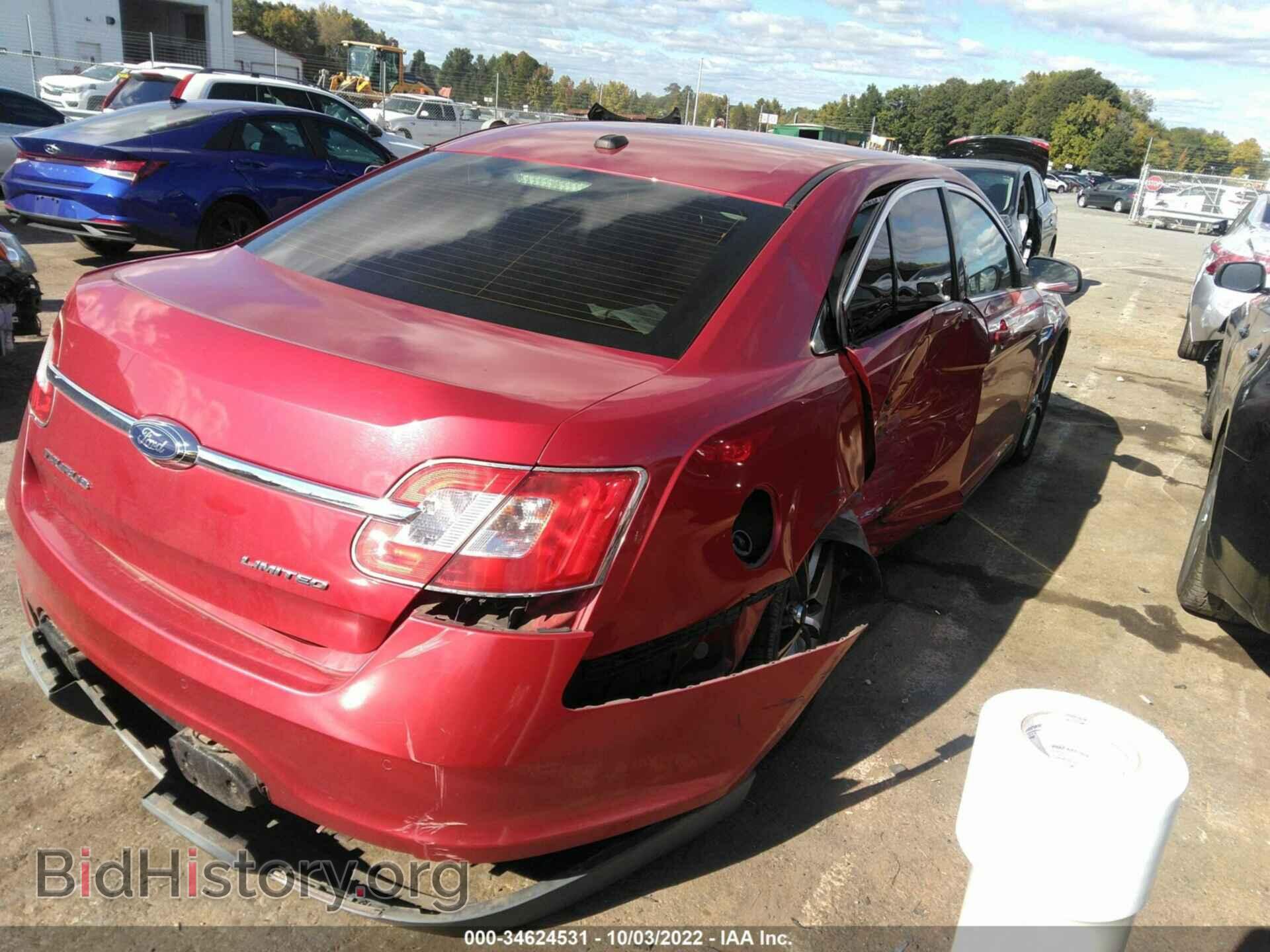 2011 FORD TAURUS - VIN: 1FAHP2FW9BG107568 - Фото 4