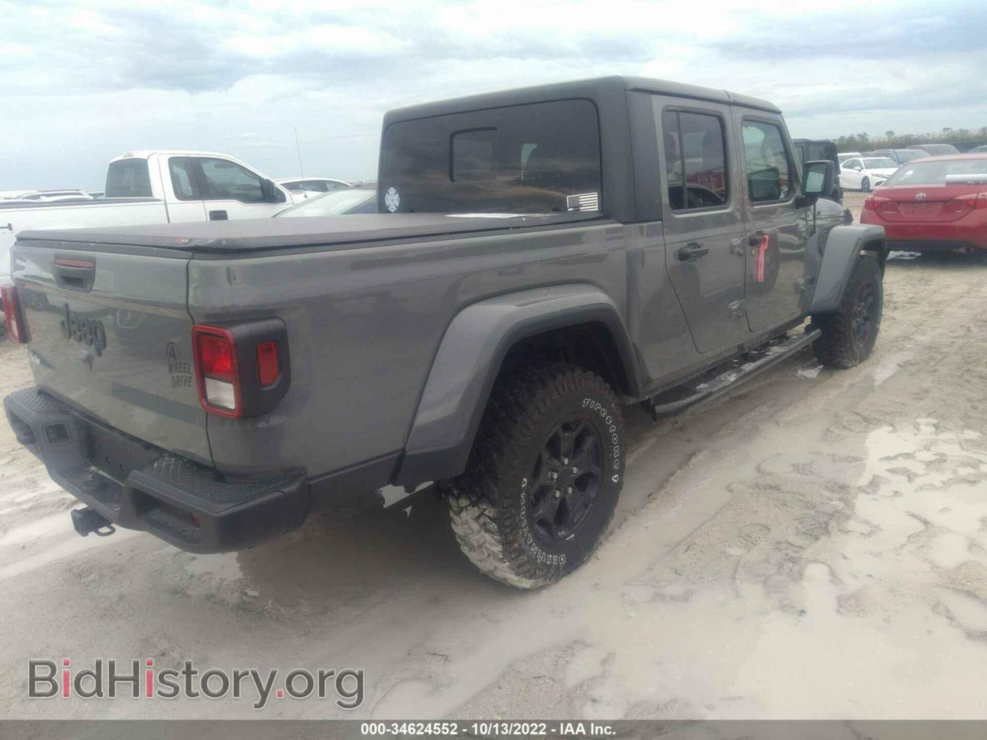 2021 JEEP GLADIATOR - VIN: 1C6HJTAGXML599062 - Фото 4