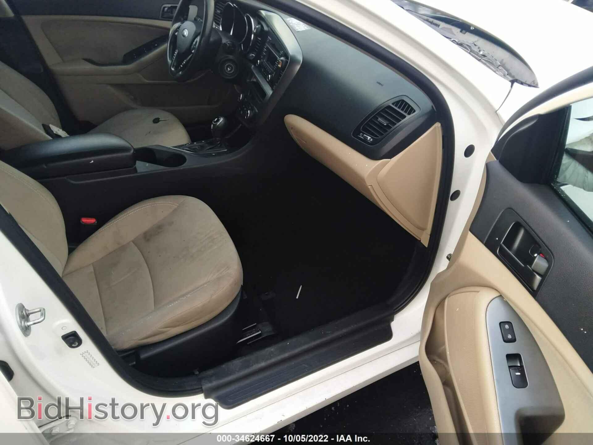 2013 KIA OPTIMA - VIN: KNAGM4A72D5403487 - Photo 5