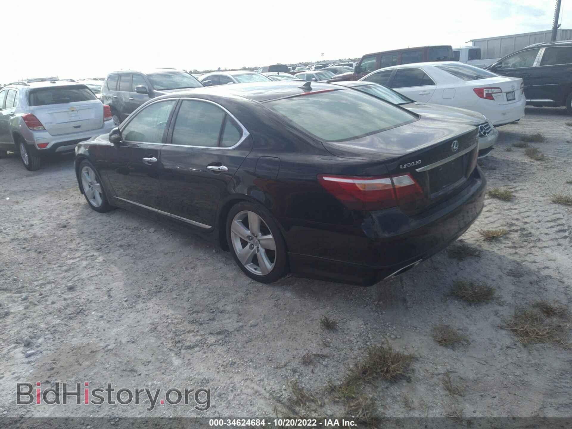 2010 LEXUS LS 460 - VIN: JTHBL5EF3A5094680 - Фото 3