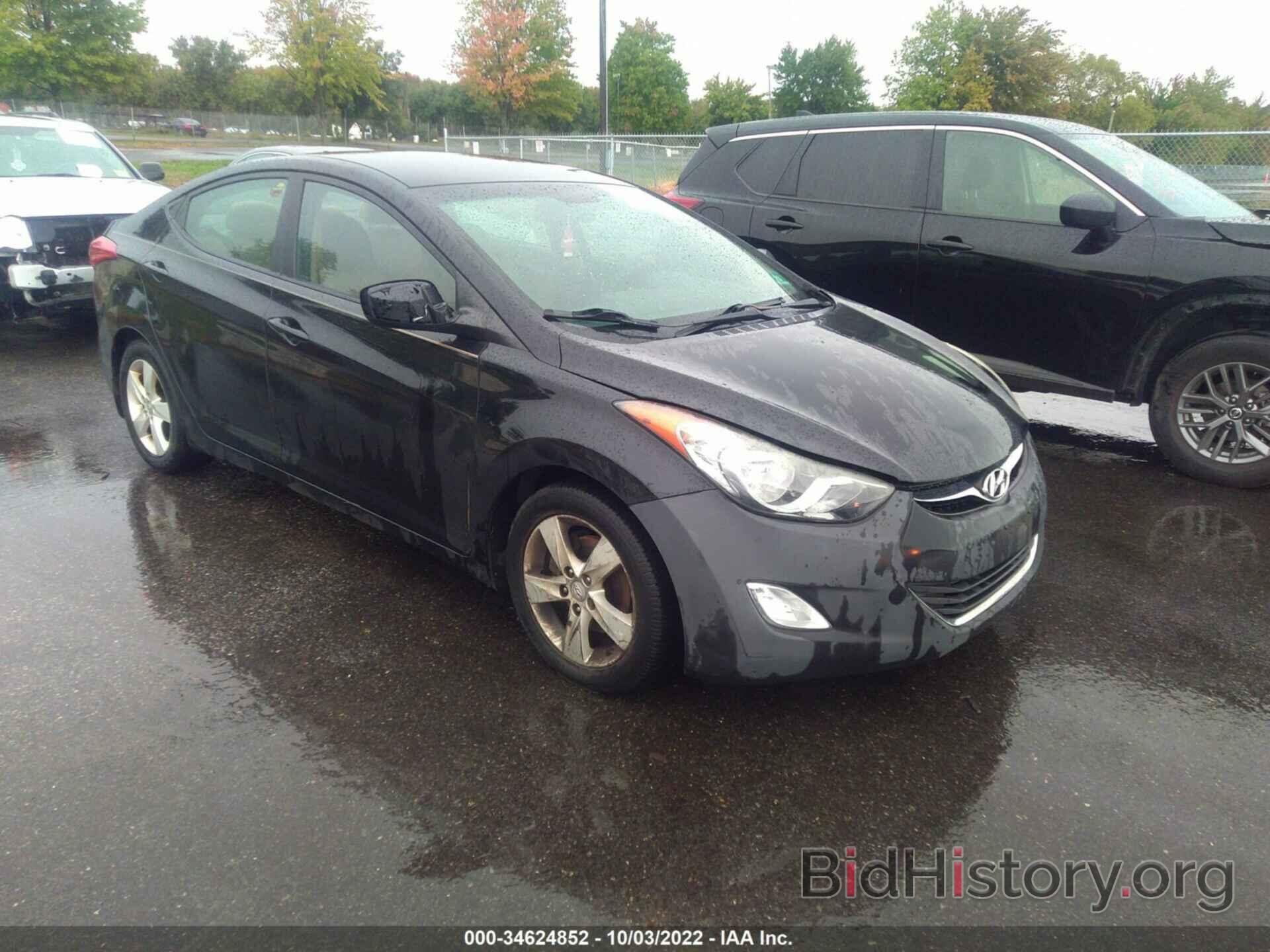 Photo 5NPDH4AE2CH141655 - HYUNDAI ELANTRA 2012