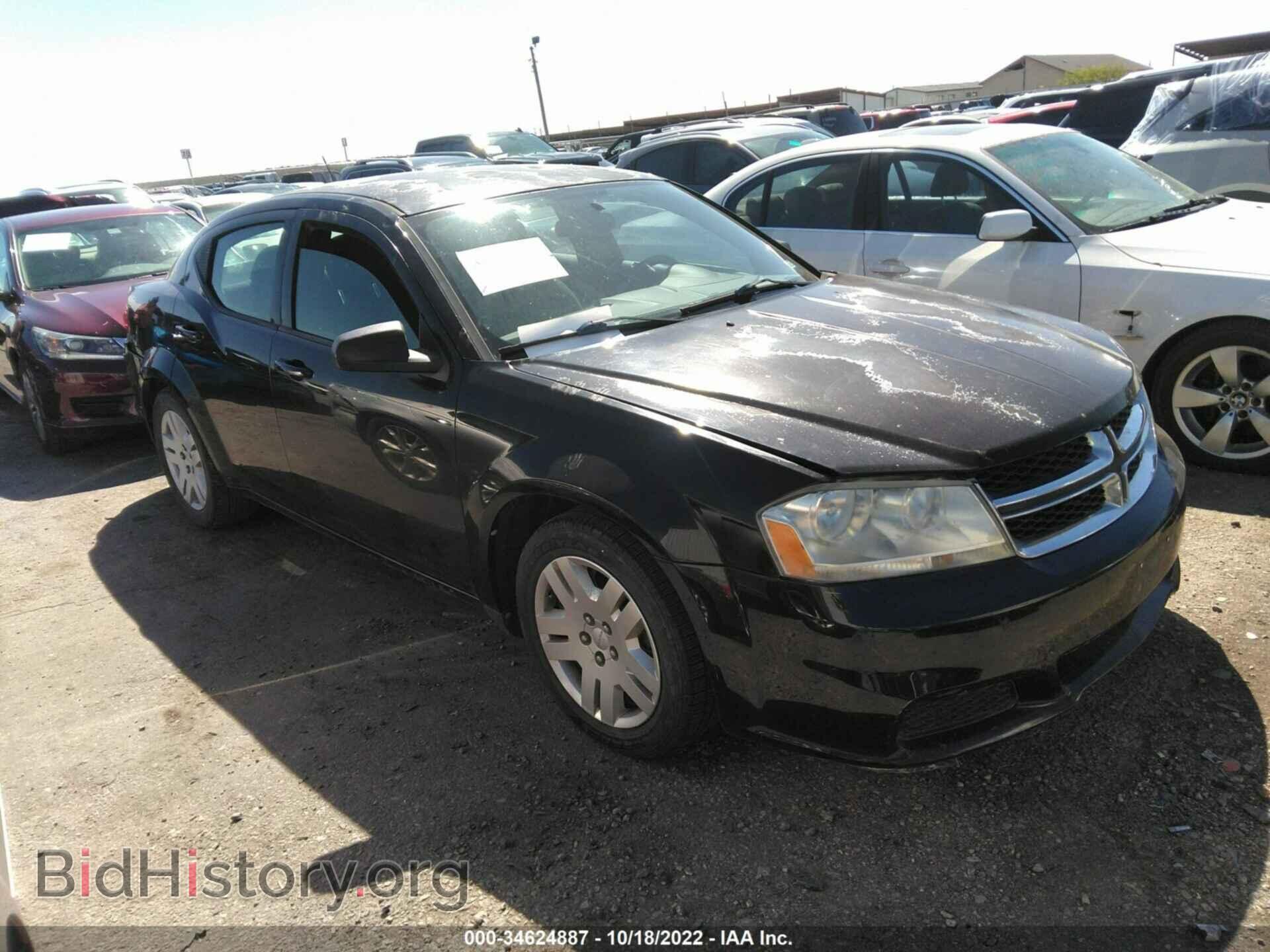 Photo 1C3CDZAB0CN109849 - DODGE AVENGER 2012