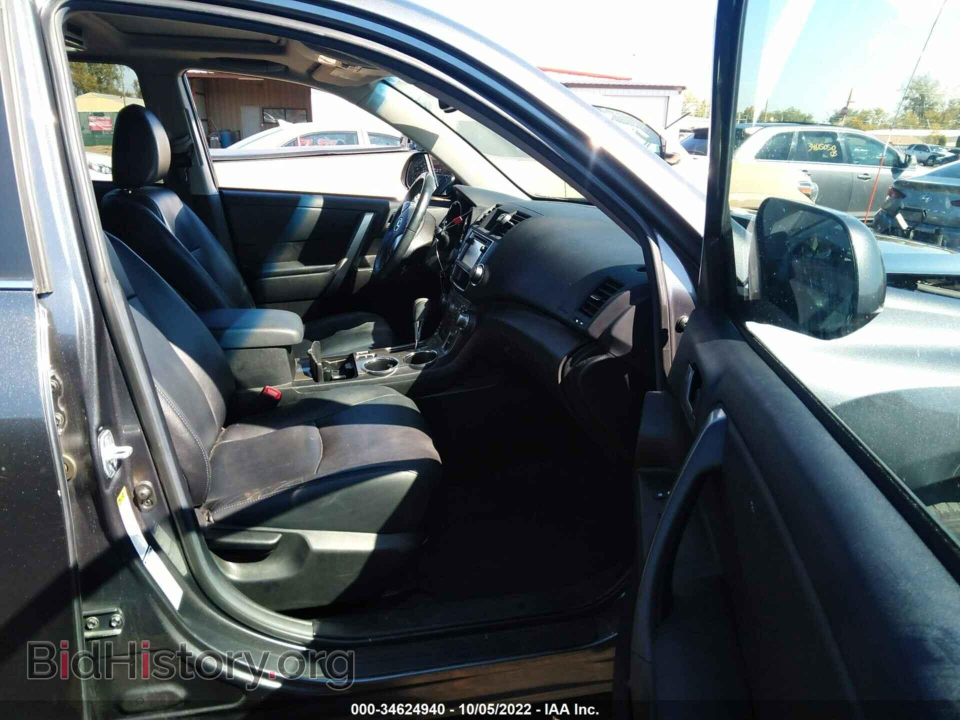 2013 TOYOTA HIGHLANDER - VIN: 5TDBK3EH8DS265108 - Фото 5