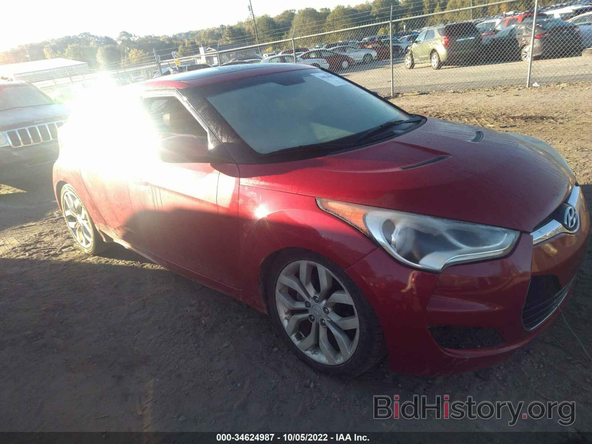 Photo KMHTC6AD7CU032767 - HYUNDAI VELOSTER 2012