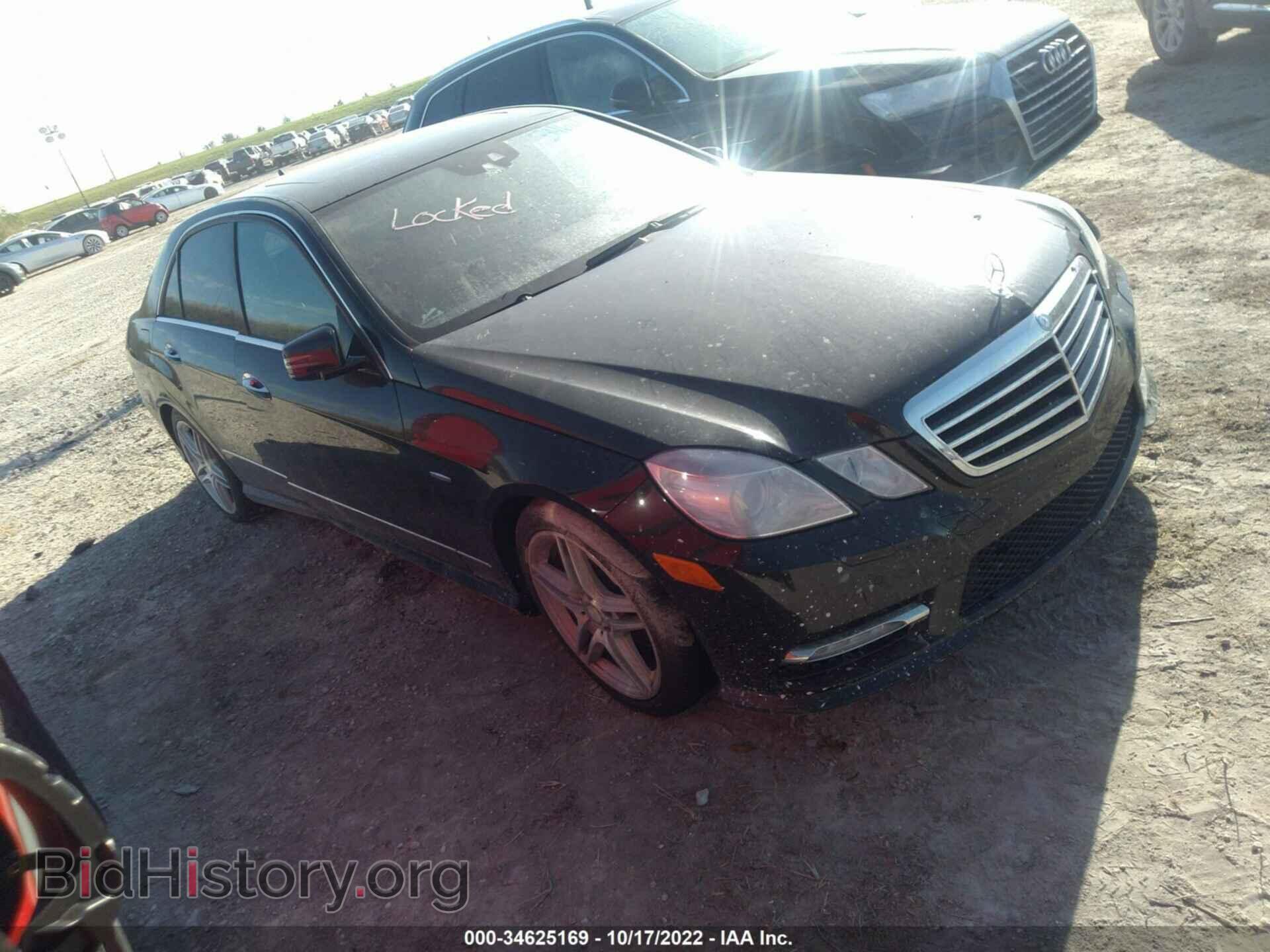 Фотография WDDHF8JB1CA612163 - MERCEDES-BENZ E-CLASS 2012