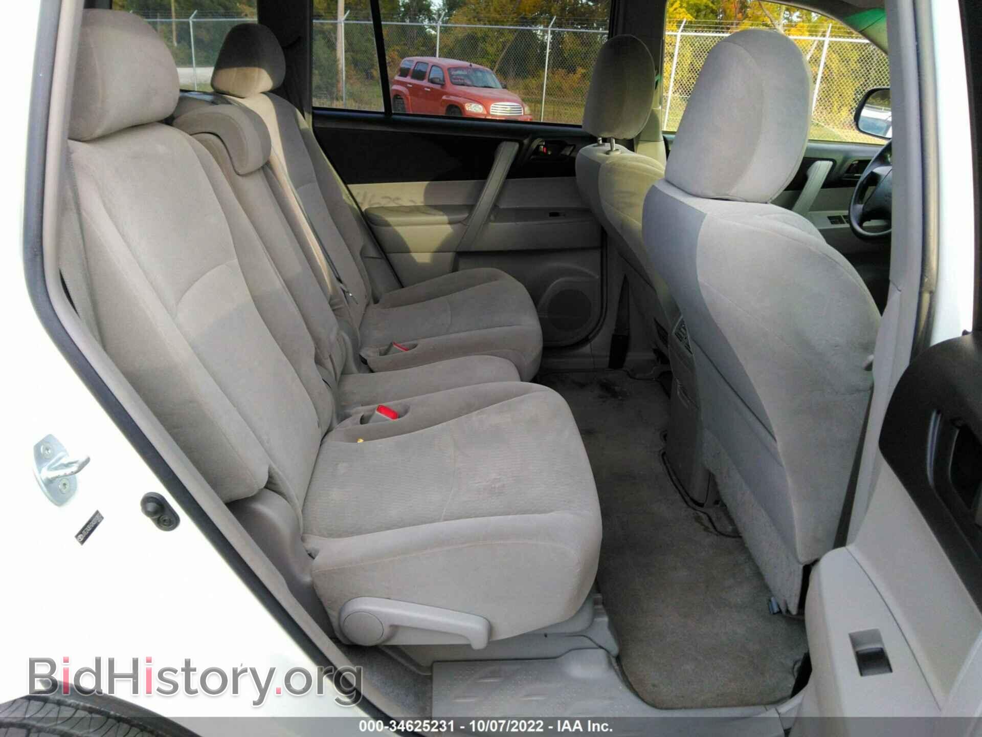 2010 TOYOTA HIGHLANDER - VIN: JTEZA3EH2A2010812 - Фото 8