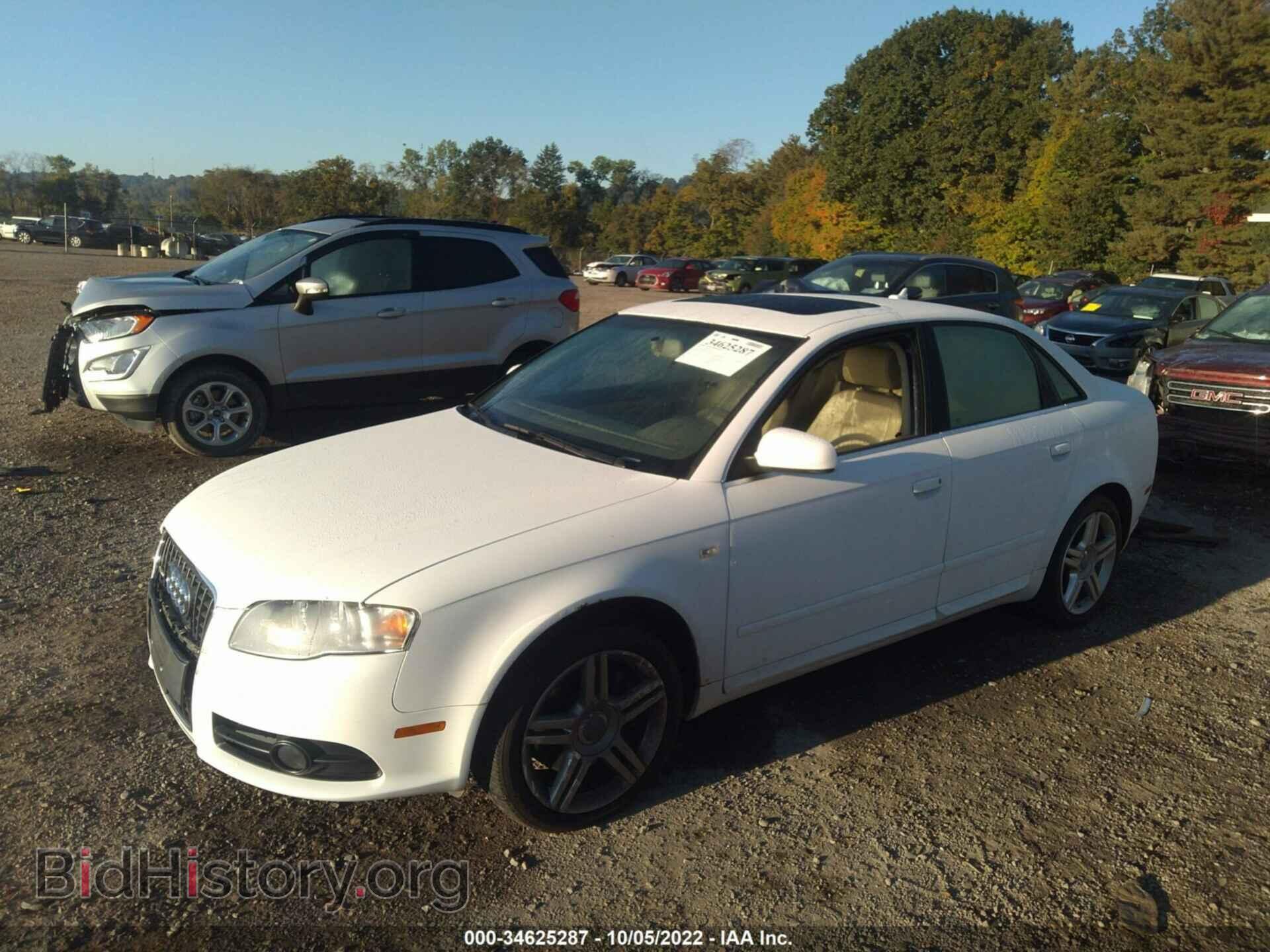 2008 AUDI A4 - VIN: WAUDF78EX8A015357 - Фото 2