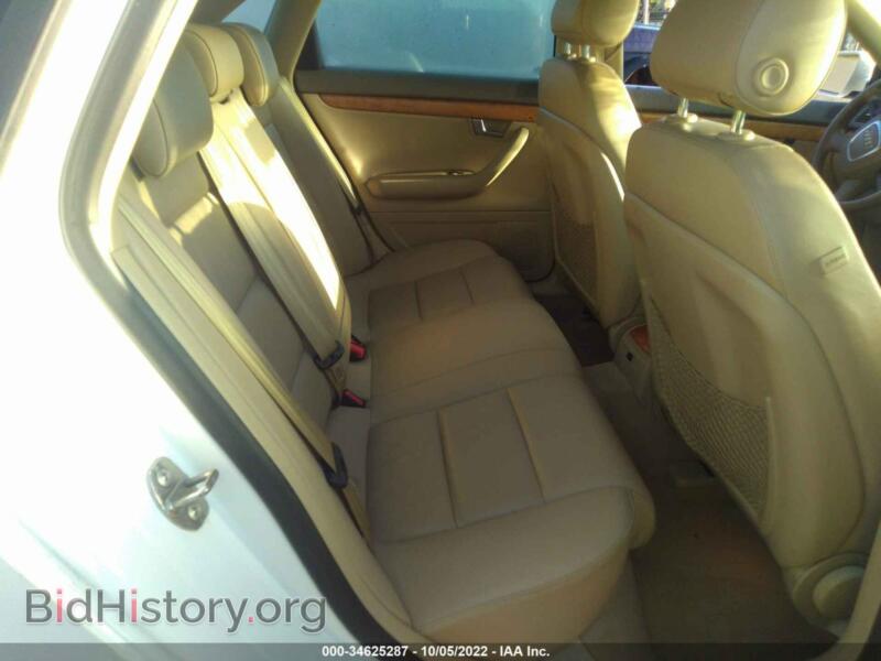 2008 Audi A4 (VIN WAUDF78EX8A015357) — фото 8 из 16