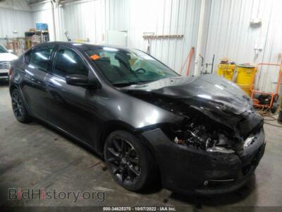 2014 Dodge DART SXT, серый — VIN 1C3CDFBB6ED825435, IAAI