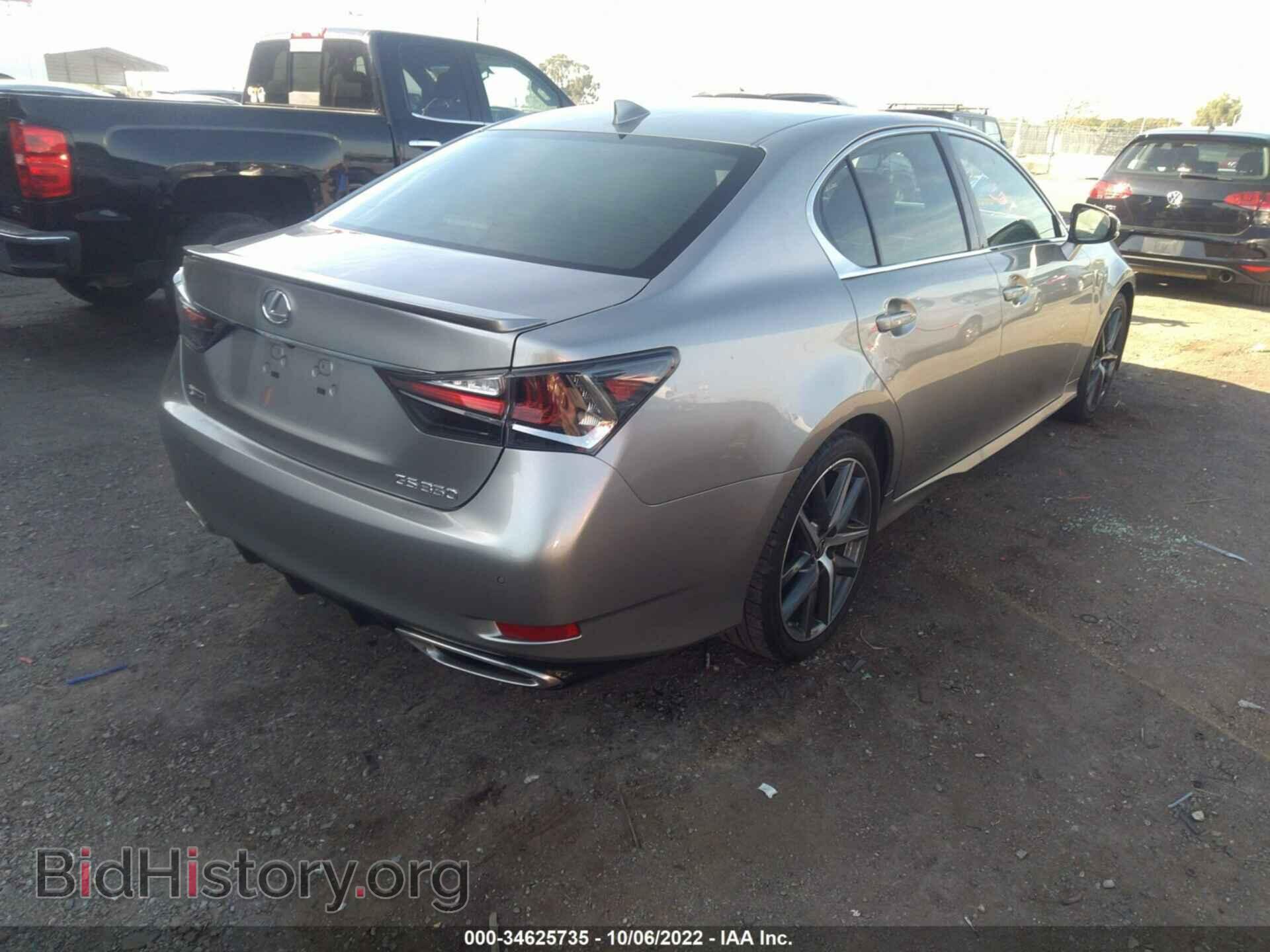 2016 LEXUS GS 350 - VIN: JTHBZ1BLXGA005995 - Фото 4