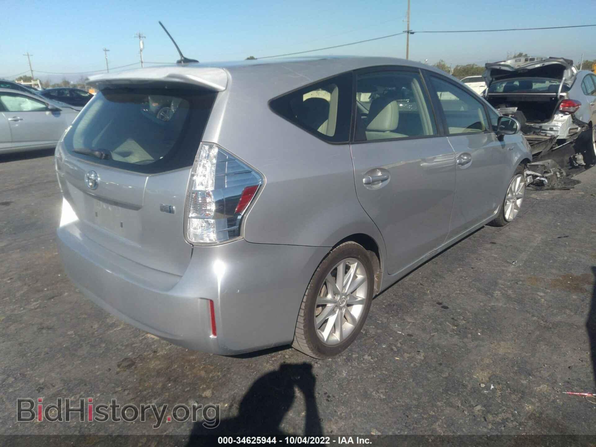 2013 TOYOTA PRIUS V - VIN: JTDZN3EU5D3201824 - Фото 4