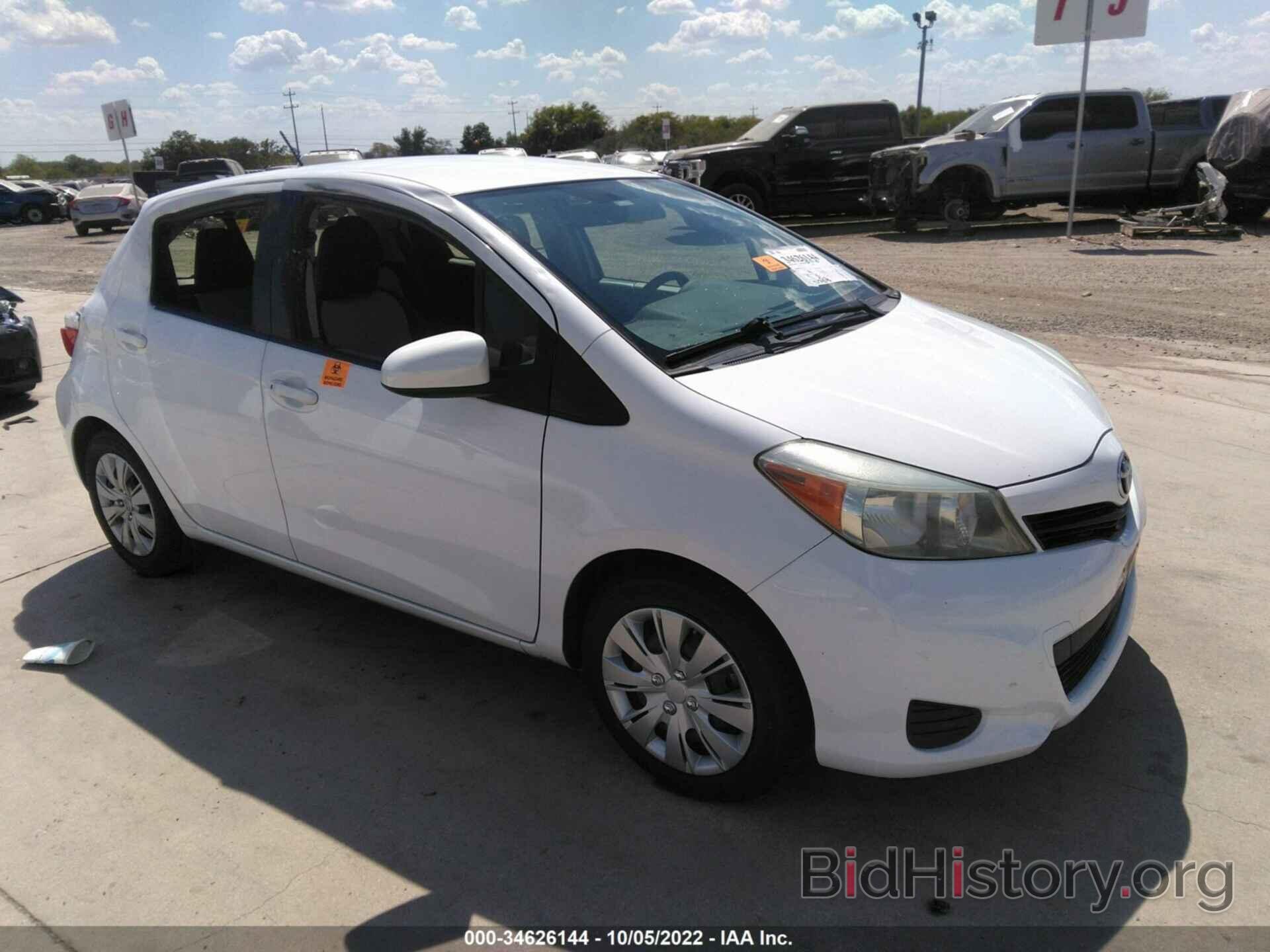 Photo JTDKTUD36ED573853 - TOYOTA YARIS 2014