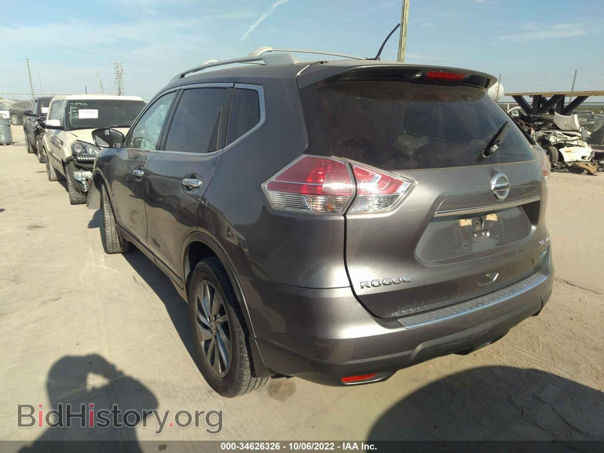 2014 NISSAN ROGUE - VIN: 5N1AT2MVXEC791071 - Фото 3
