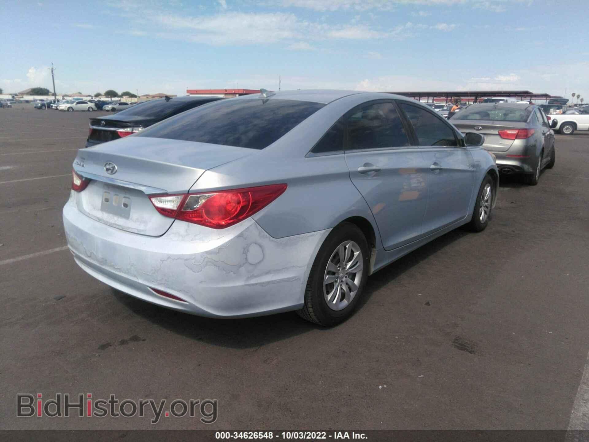 2012 HYUNDAI SONATA - VIN: 5NPEB4AC2CH371667 - Фото 4