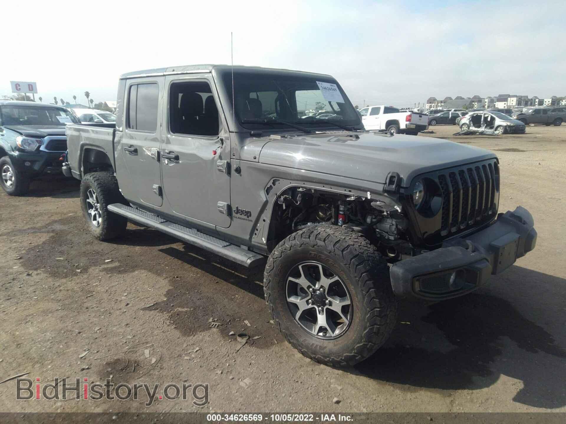 Фотография 1C6HJTAGXML556499 - JEEP GLADIATOR 2021