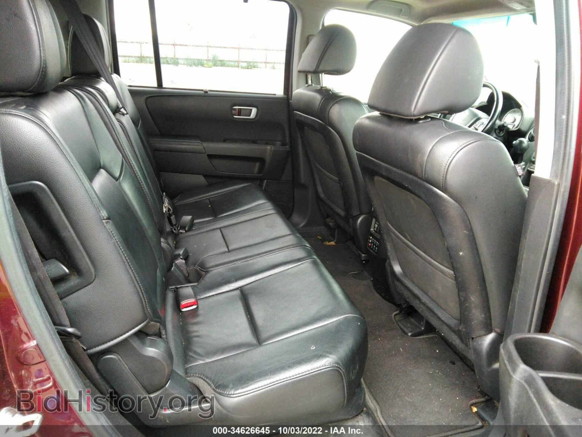 2012 HONDA PILOT - VIN: 5FNYF4H96CB066537 - Фото 8