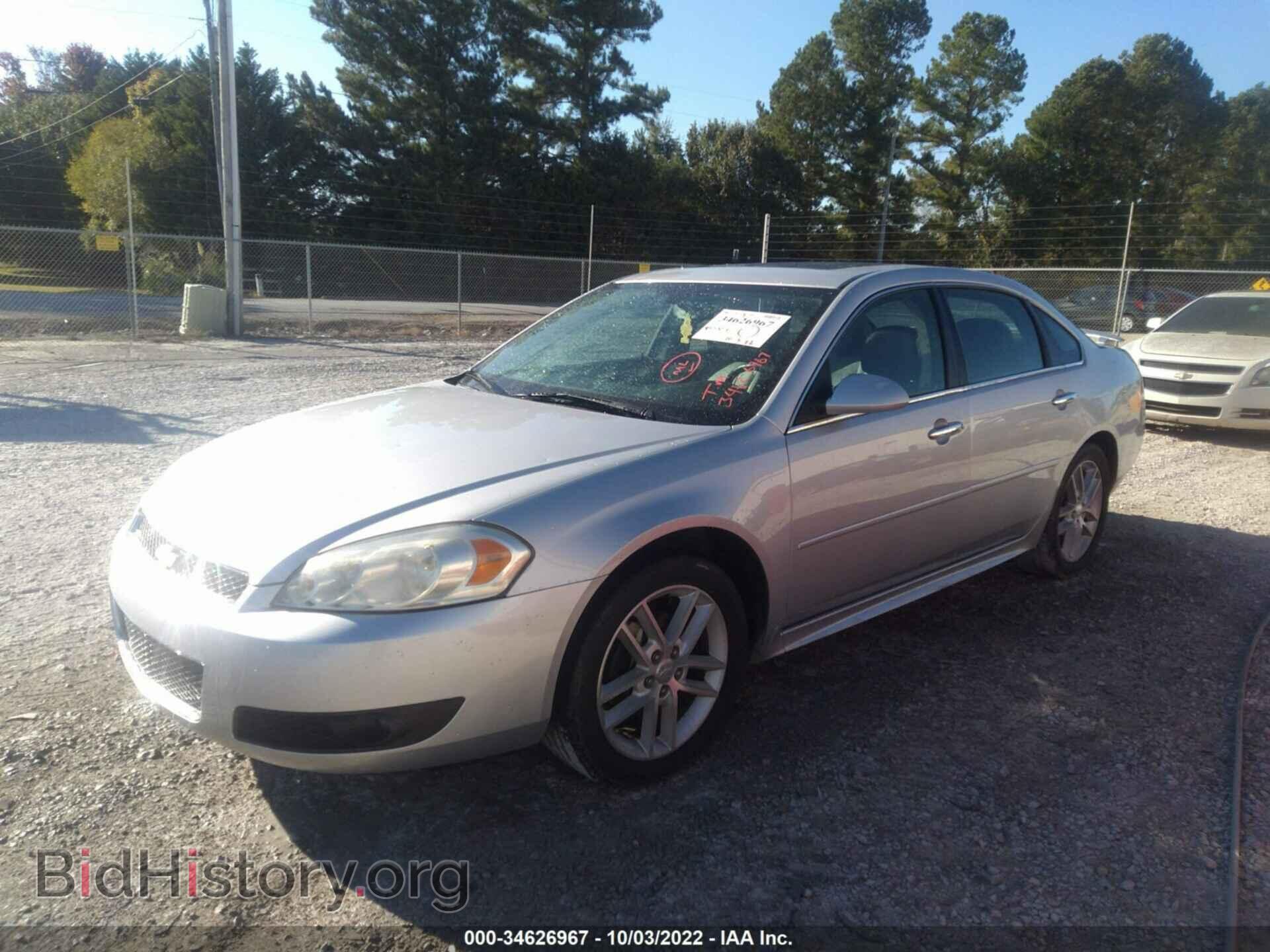 2013 CHEVROLET IMPALA - VIN: 2G1WC5E33D1165867 - Фото 2
