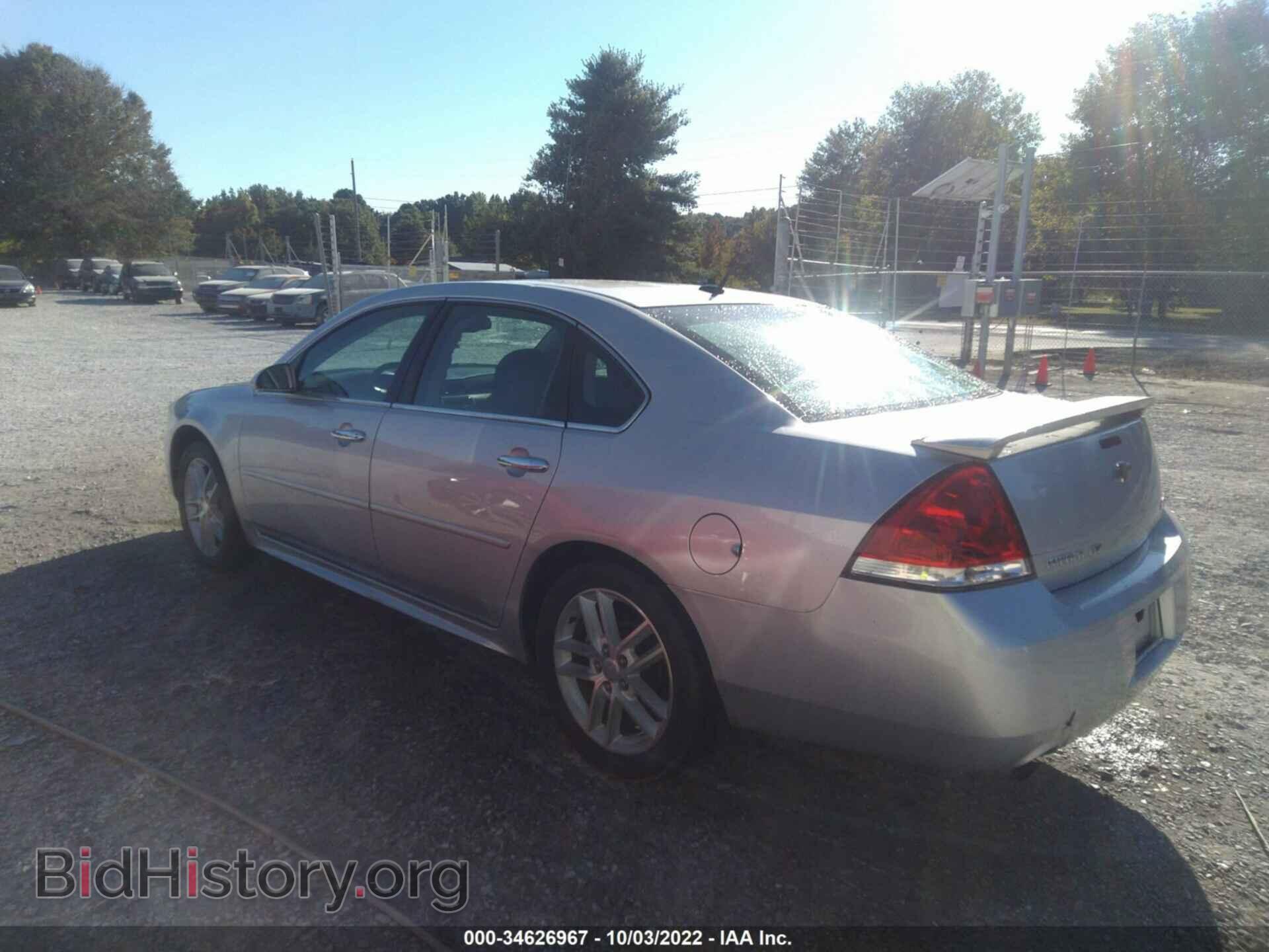 2013 CHEVROLET IMPALA - VIN: 2G1WC5E33D1165867 - Фото 3