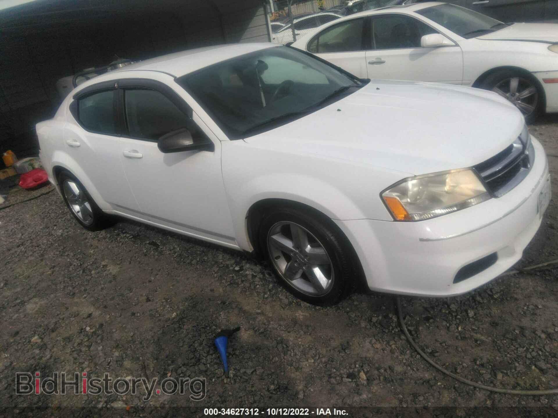 Photo 1C3CDZAB1CN232446 - DODGE AVENGER 2012